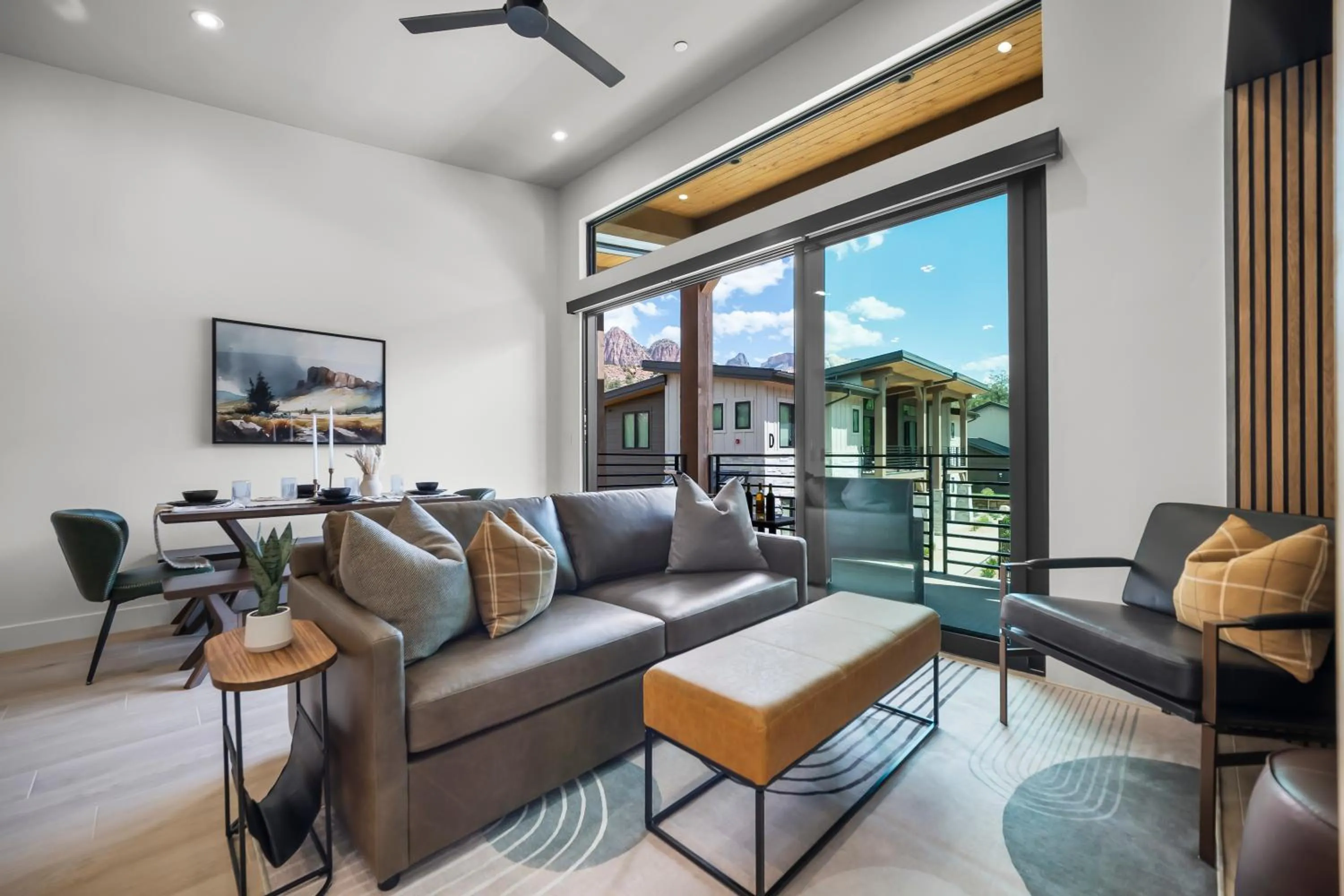 Living room in Montclair at Zion