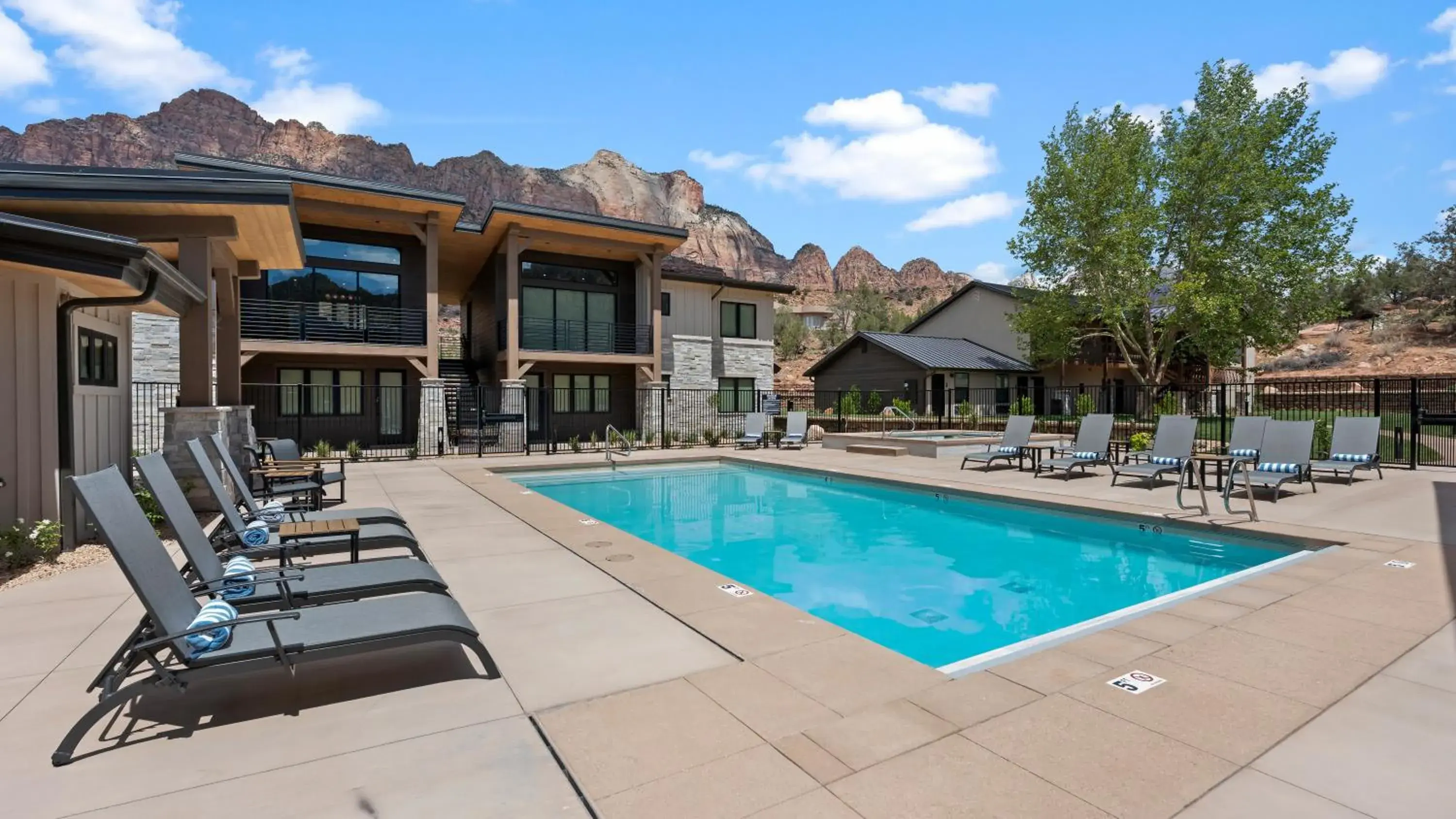 Pool view in Montclair at Zion Pool view in Montclair at Zion