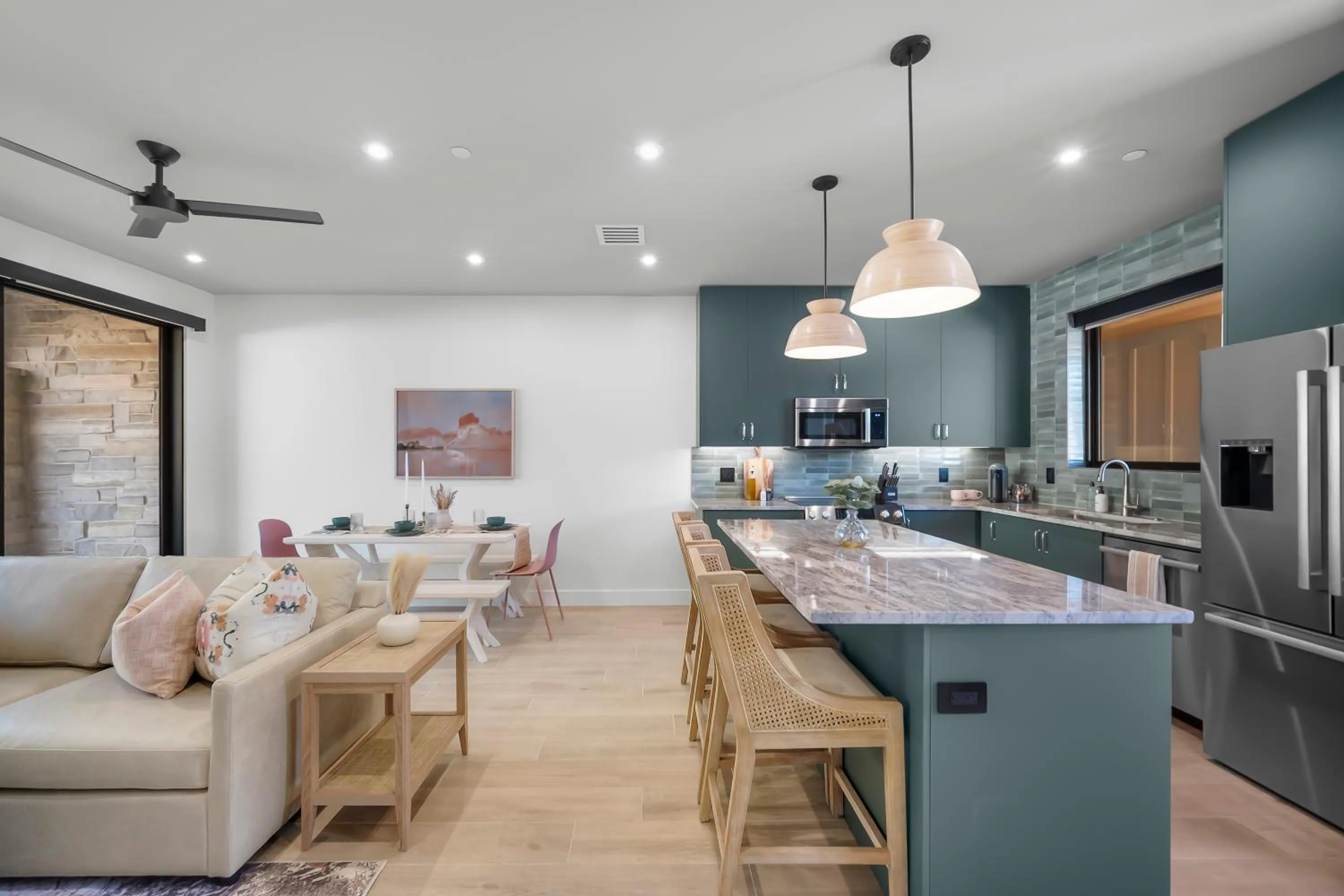 kitchen in Montclair at Zion