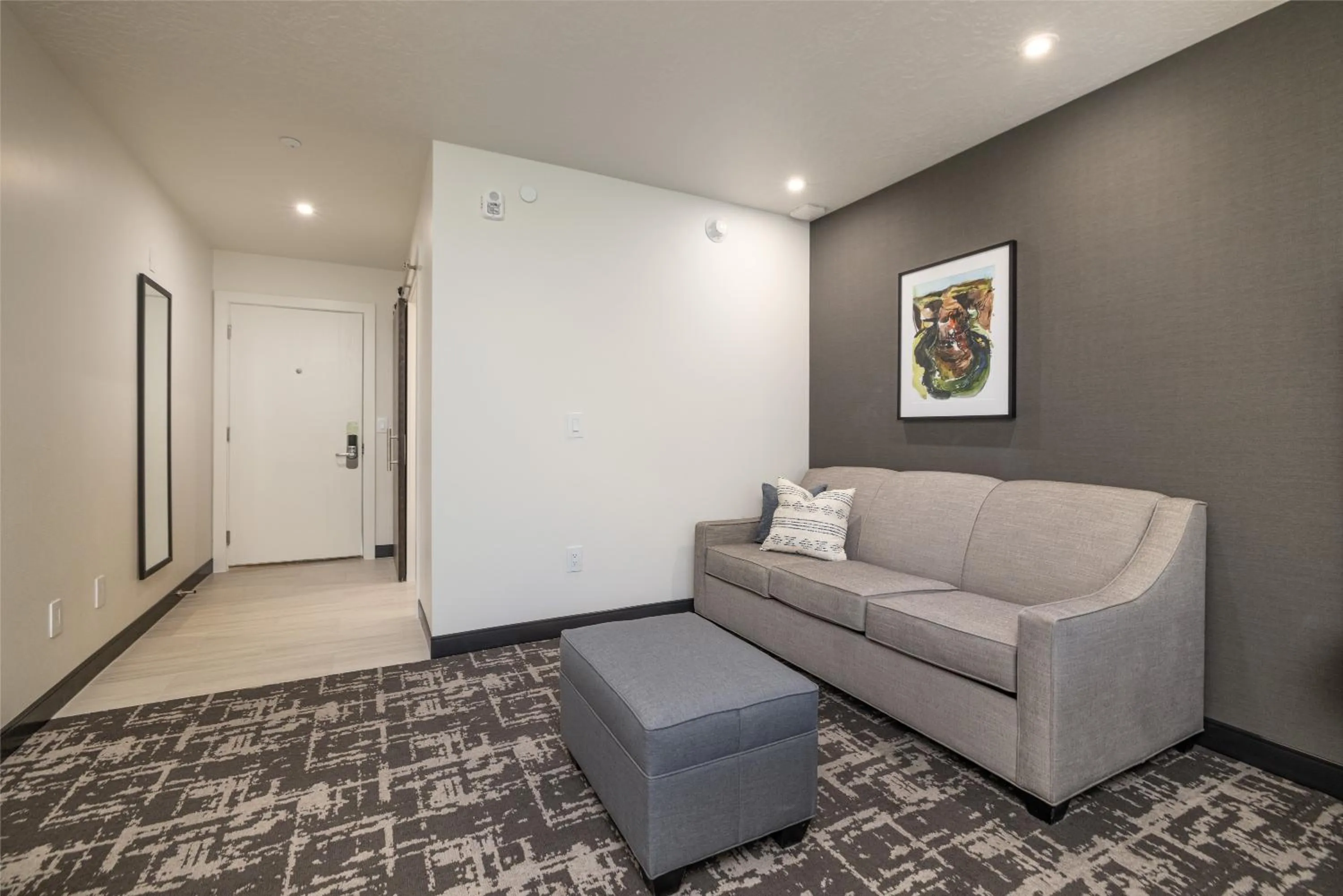 Seating area in Montclair at Zion