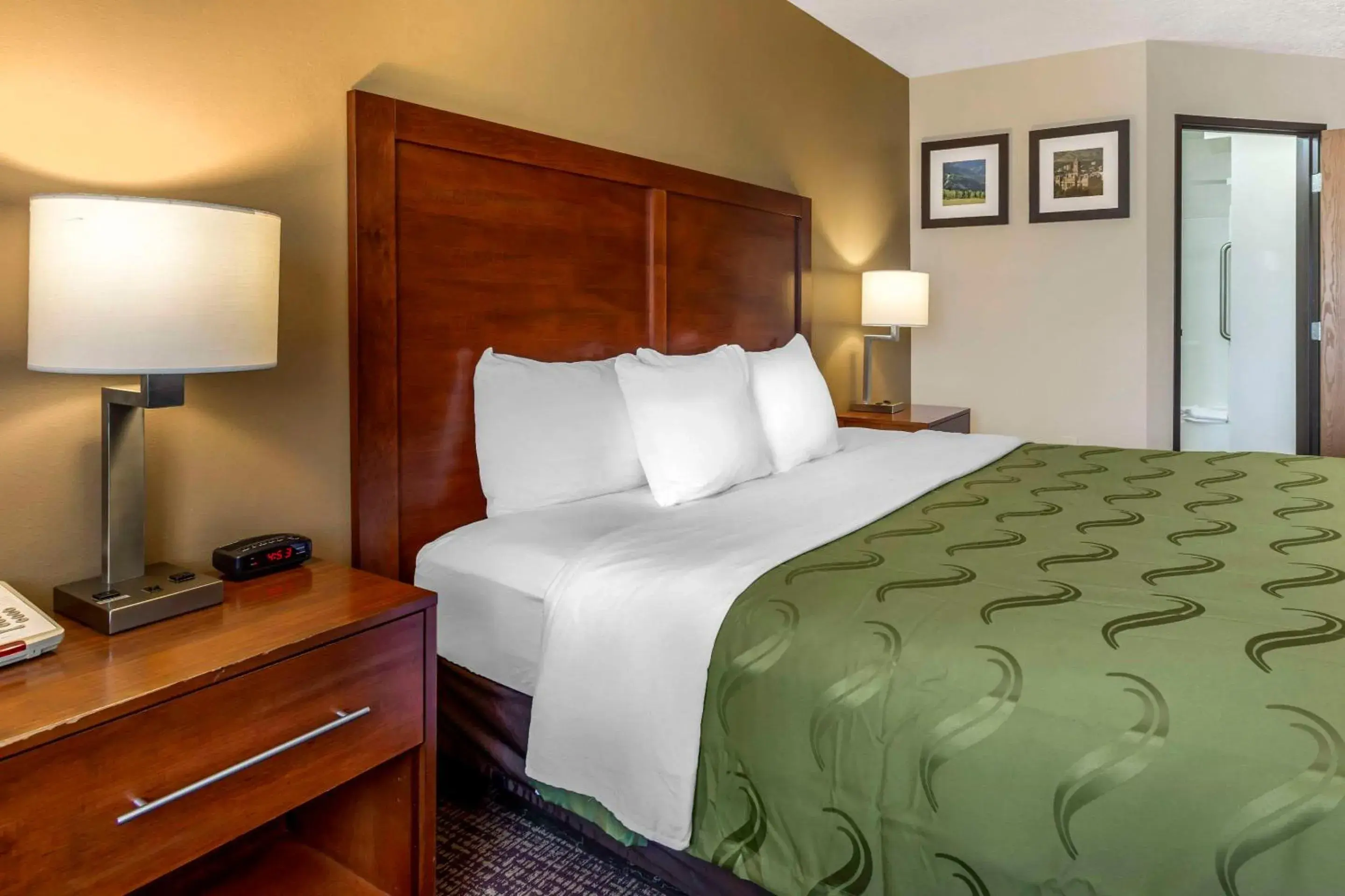 Bedroom, Bed in Quality Inn Logan near University Bedroom, Bed in Quality Inn Logan near University