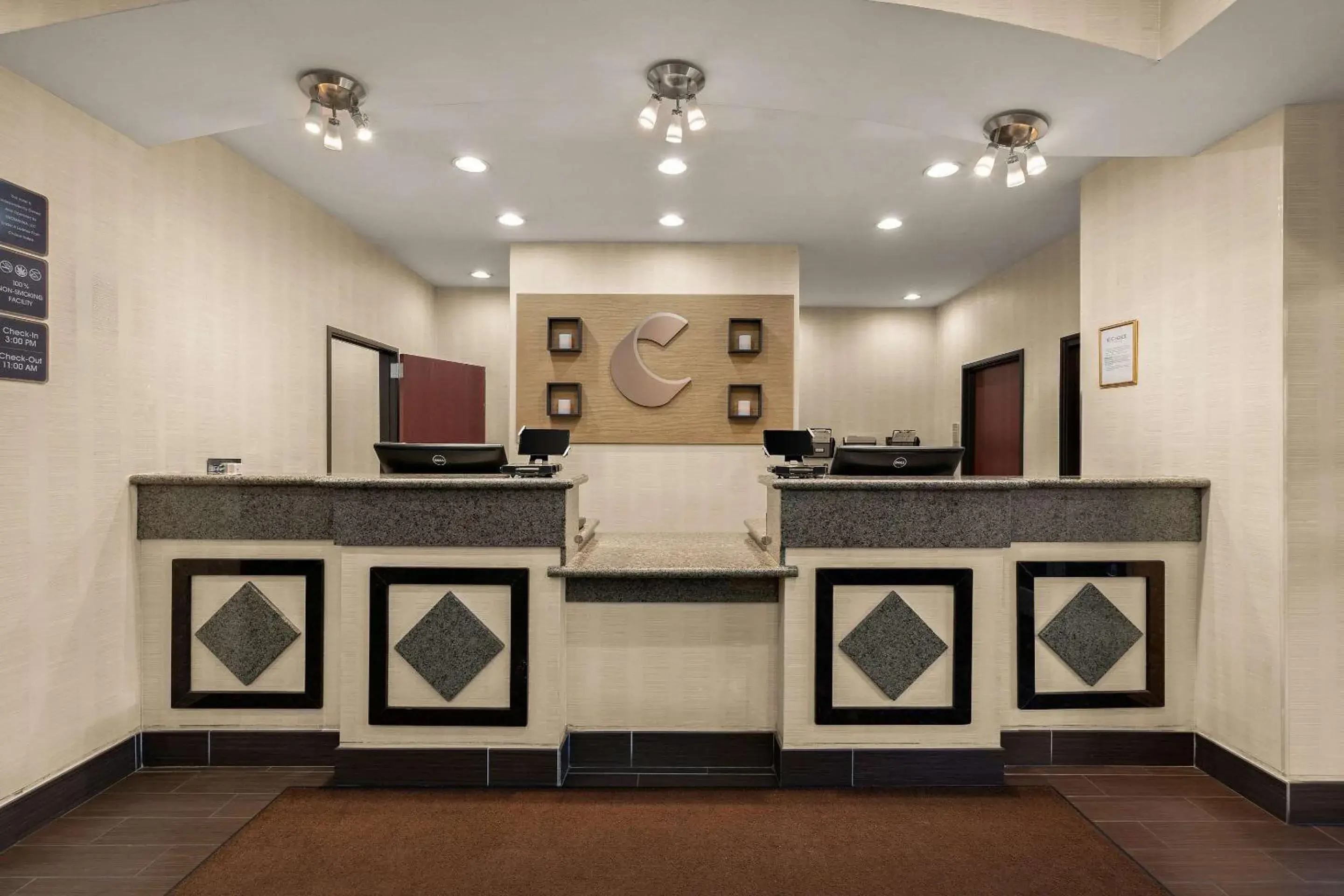 Lobby or reception in Comfort Inn Ogden near Event Center Lobby or reception in Comfort Inn Ogden near Event Center