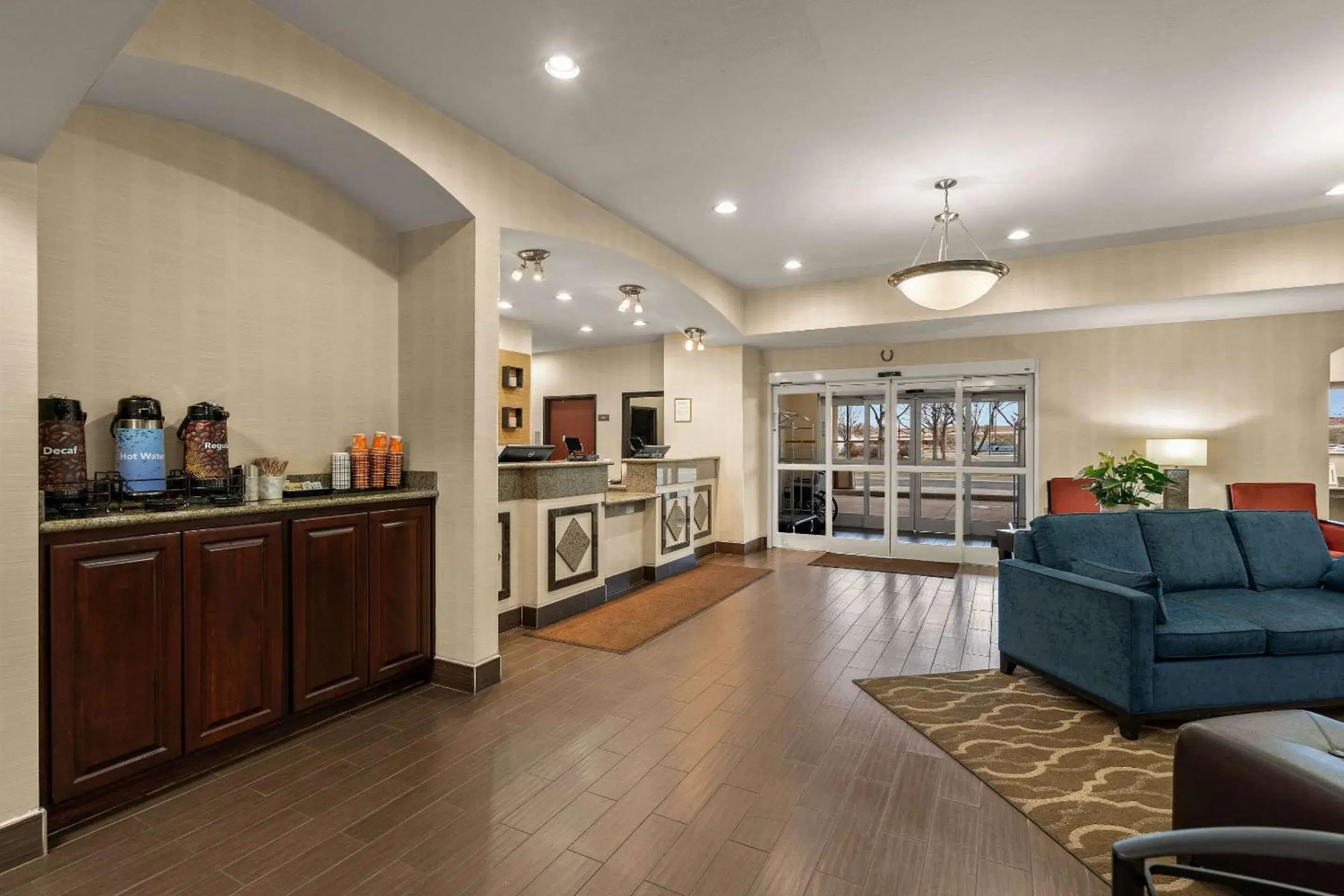 Lobby or reception in Comfort Inn Ogden near Event Center Lobby or reception in Comfort Inn Ogden near Event Center