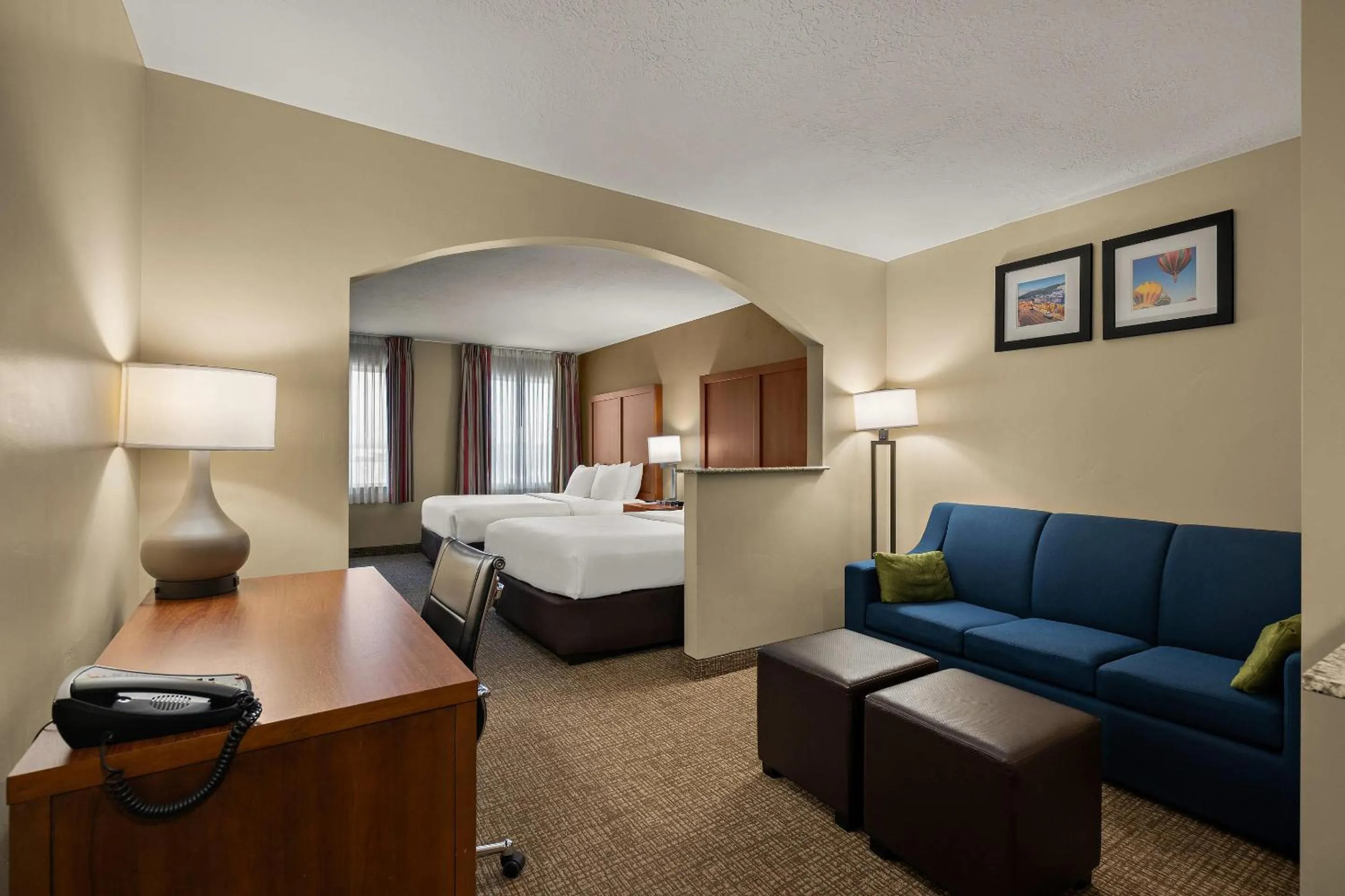 Bedroom, Bed in Comfort Inn Ogden near Event Center