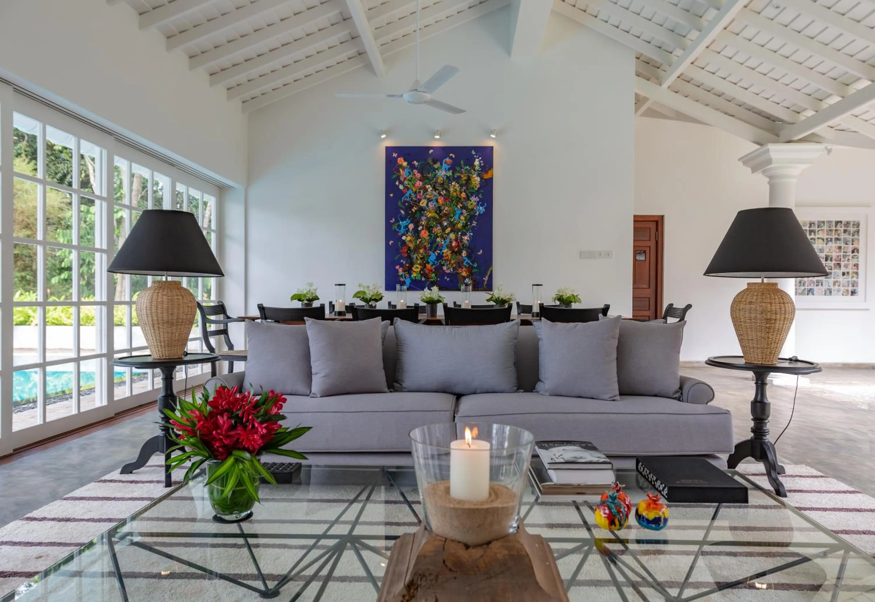 Living room in Nyne Hotels Leela Walauwwa - Bentota