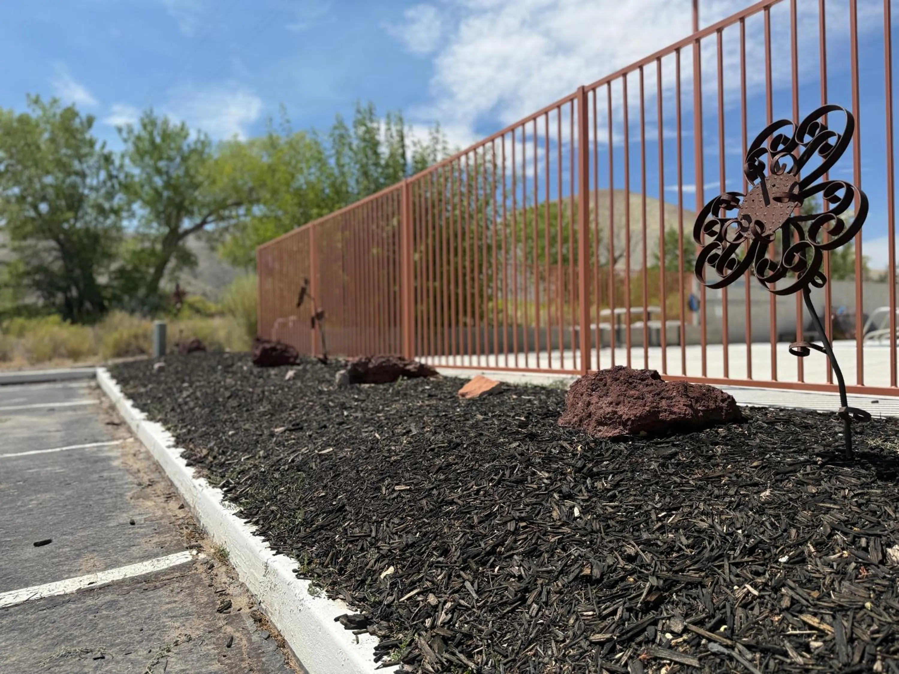 Parking in Cathedral Valley Inn