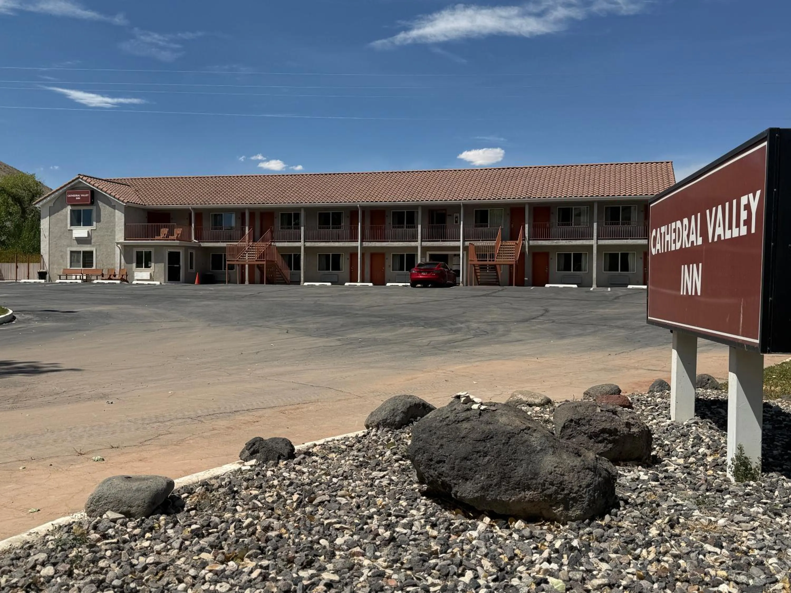 Property building in Cathedral Valley Inn