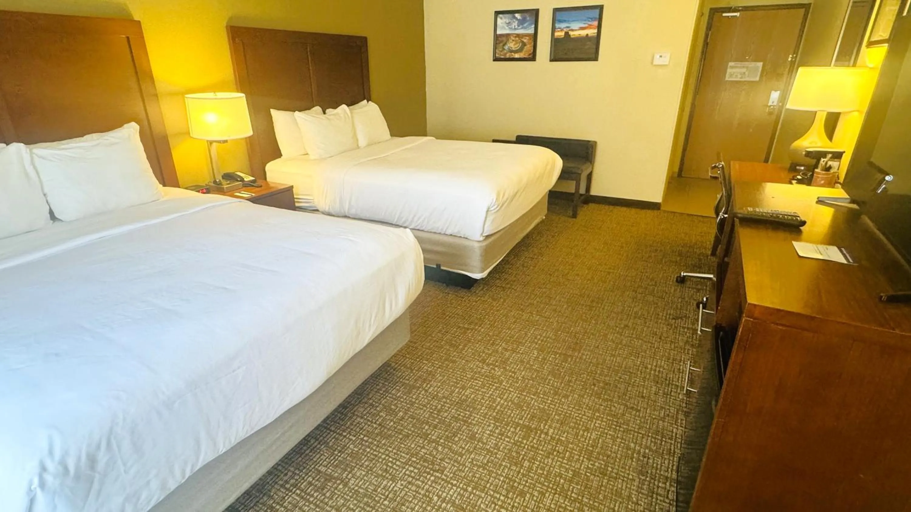 Bed in Comfort Inn Salt Lake City Downtown