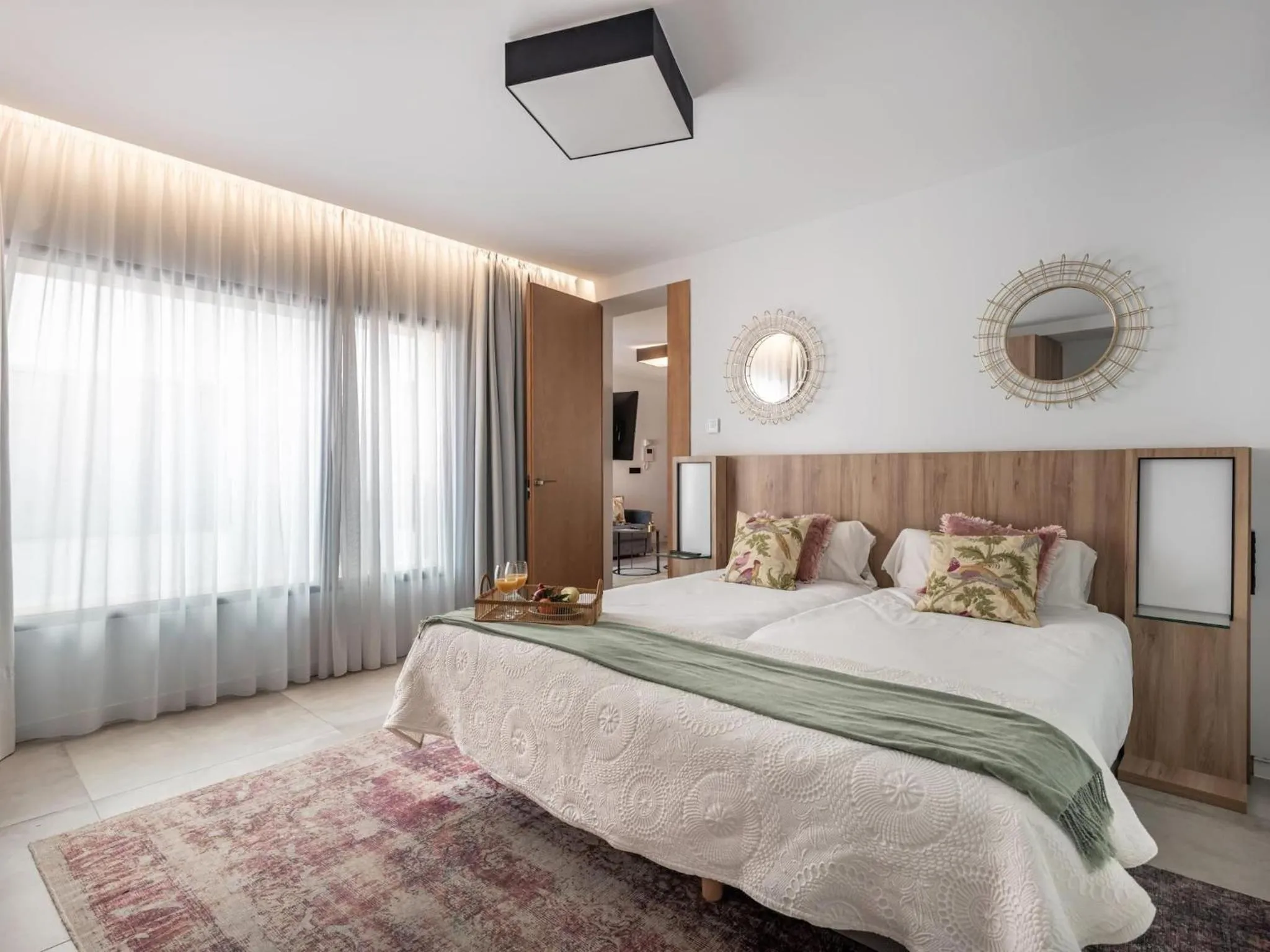 Bed in Luxury Alhambra Penthouse Collection