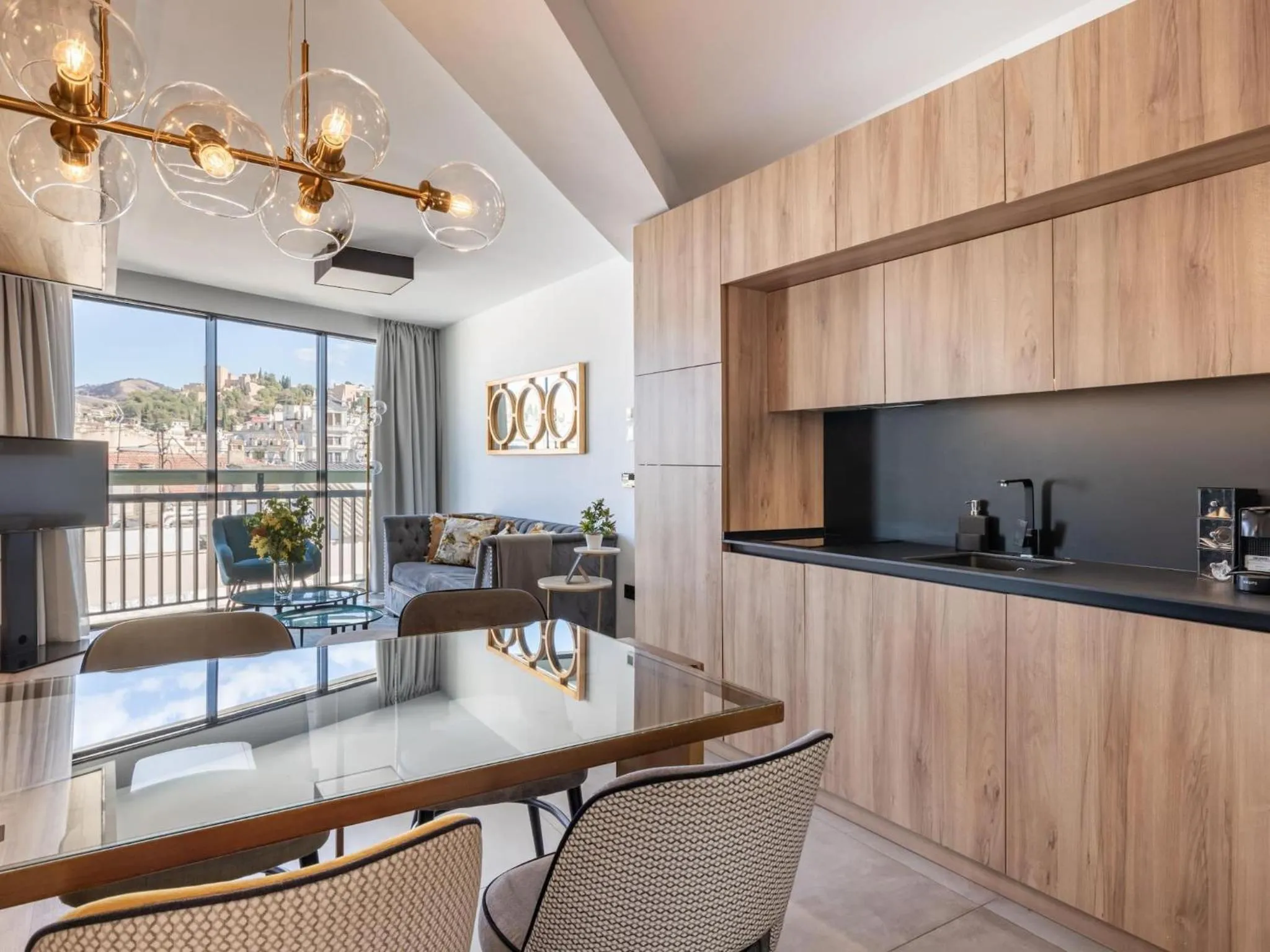 Kitchen or kitchenette in Luxury Alhambra Penthouse Collection