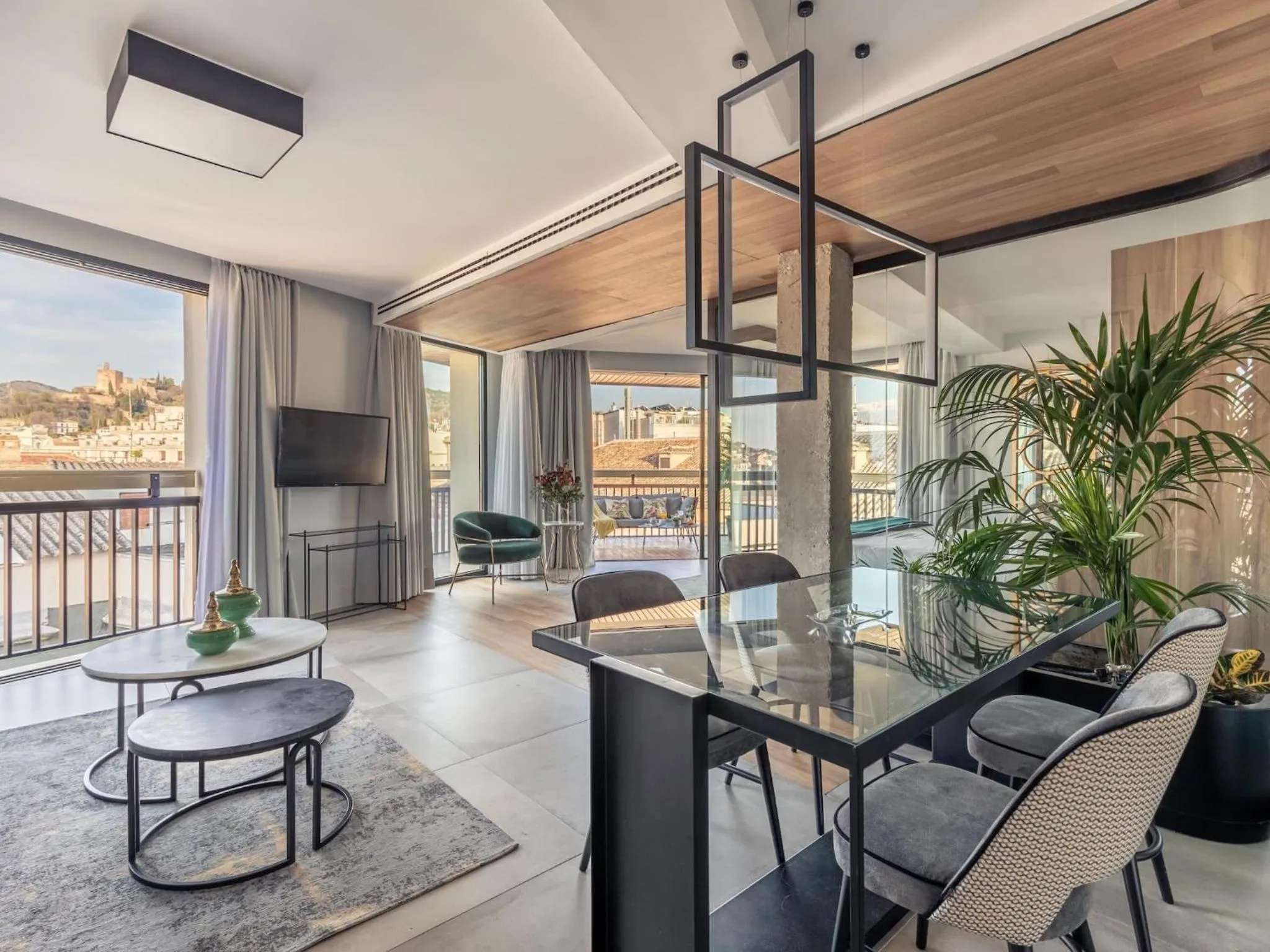 Living room in Luxury Alhambra Penthouse Collection