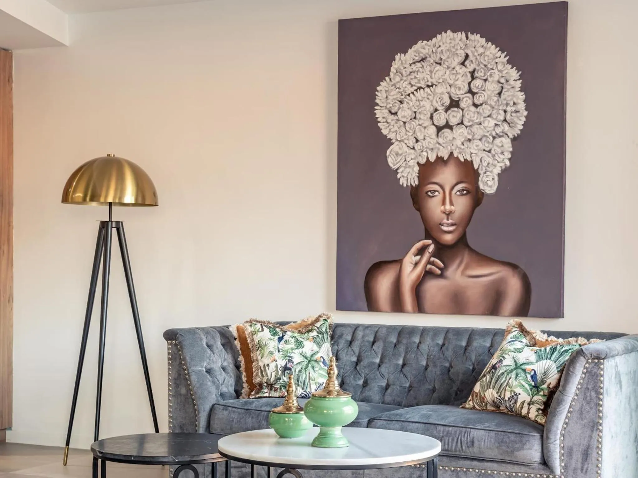 Living room in Luxury Alhambra Penthouse Collection