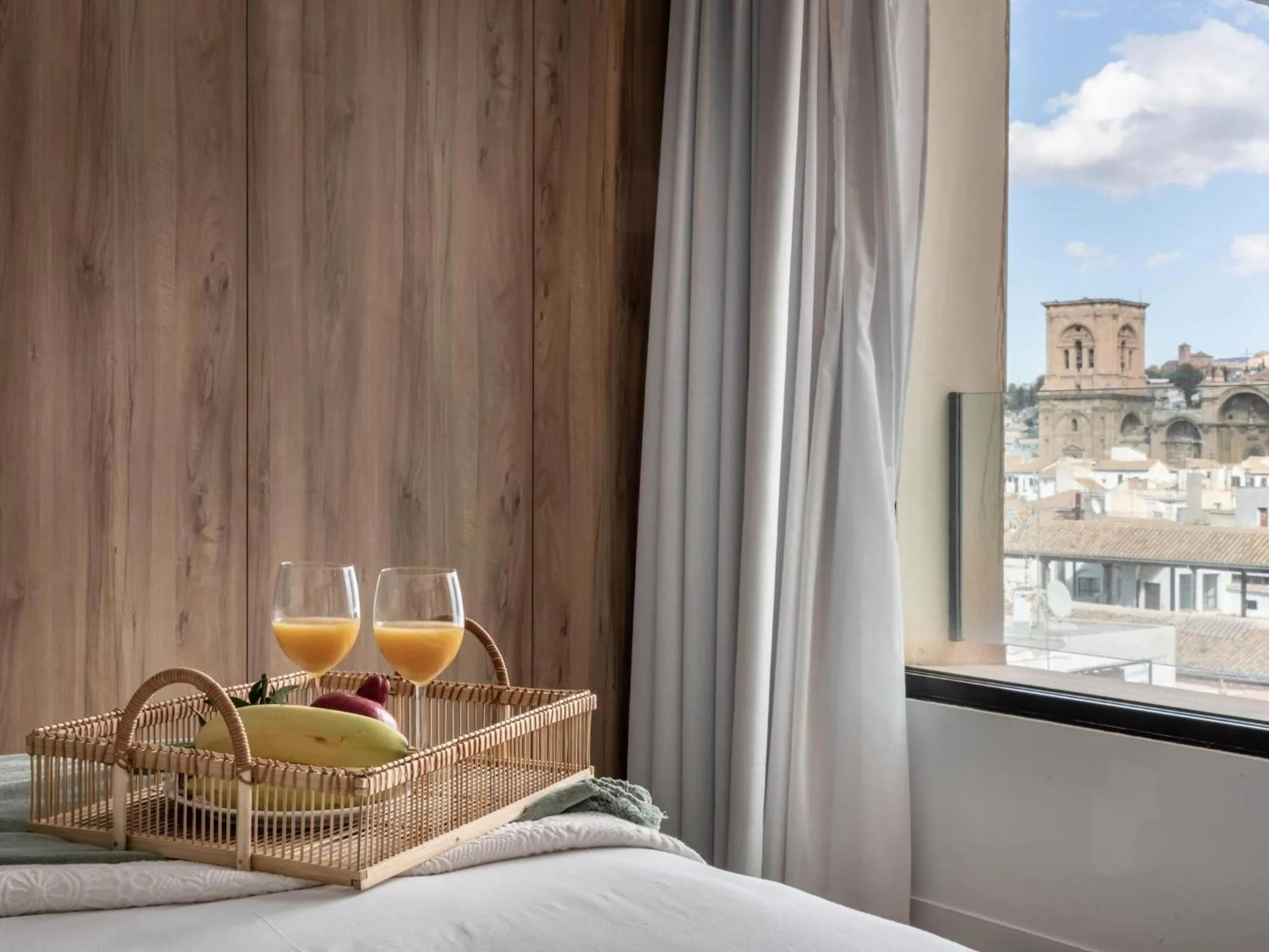 Bed in Luxury Alhambra Penthouse Collection