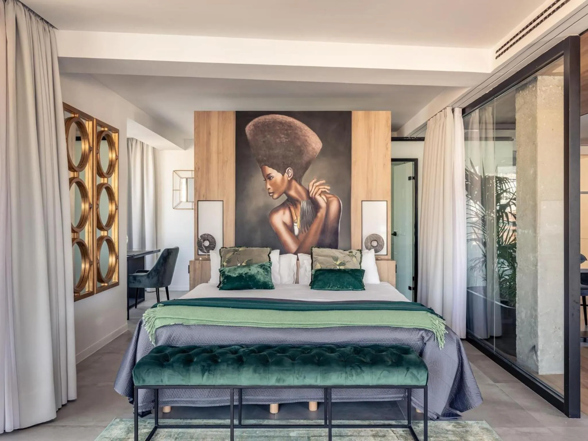 Bed in Luxury Alhambra Penthouse Collection