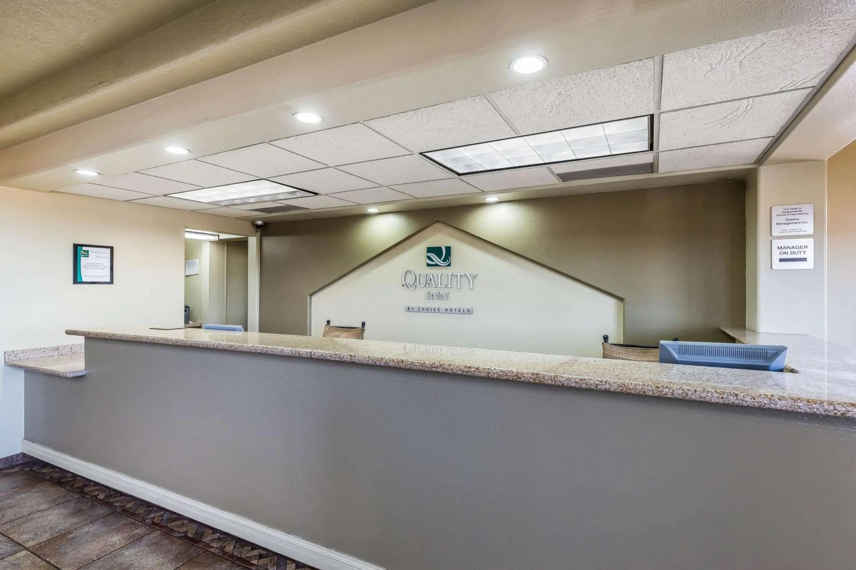 Lobby or reception in Quality Inn Washington - St George North