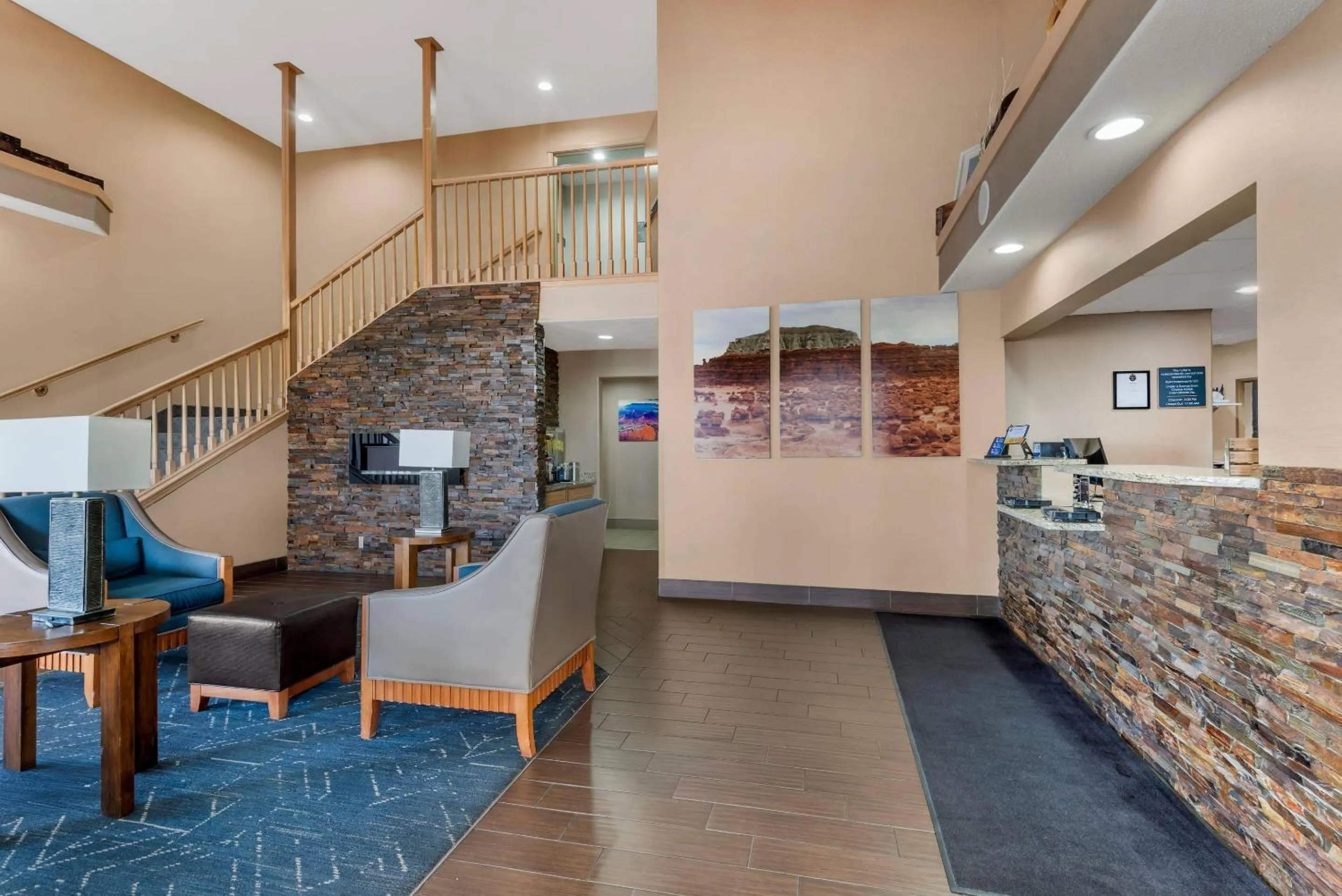 Lobby or reception in Comfort Inn Green River National Park Area