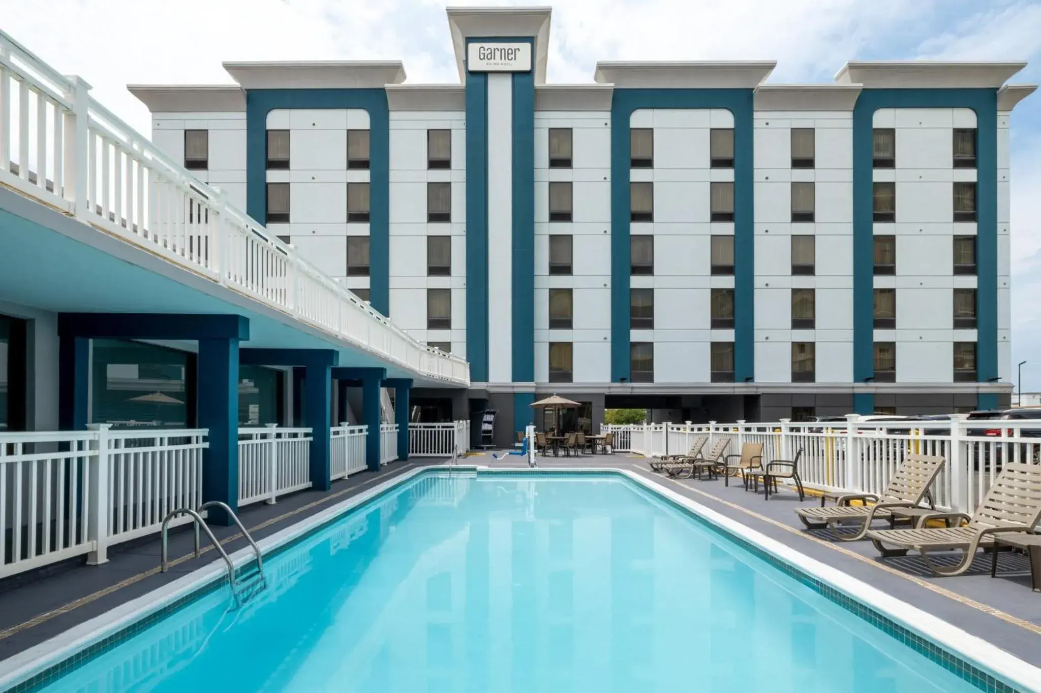 Swimming pool in Garner Hotel Virginia Beach North by IHG Swimming pool in Garner Hotel Virginia Beach North by IHG
