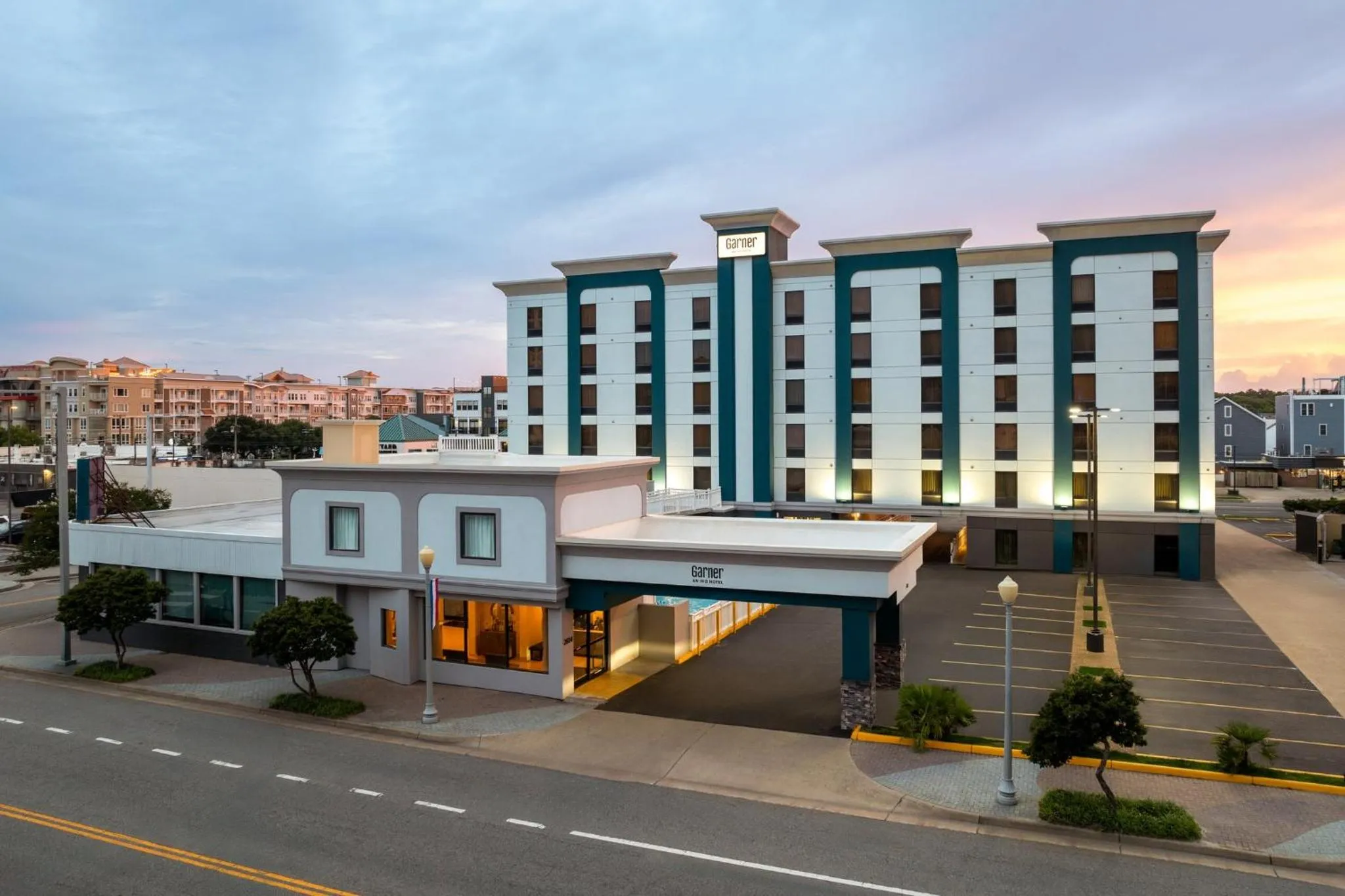 Property building in Garner Hotel Virginia Beach North by IHG