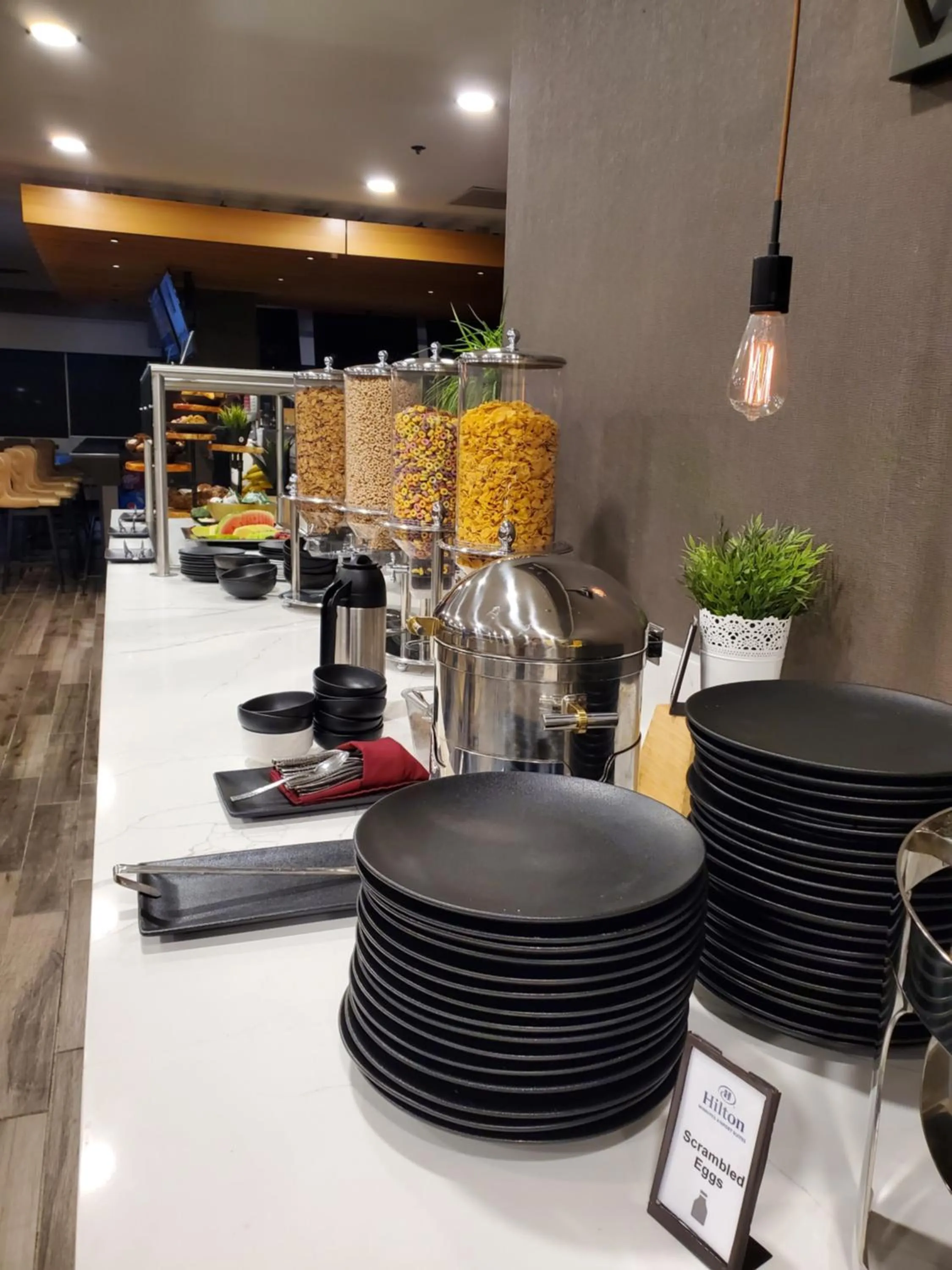 Breakfast in Hilton Winnipeg Airport Suites