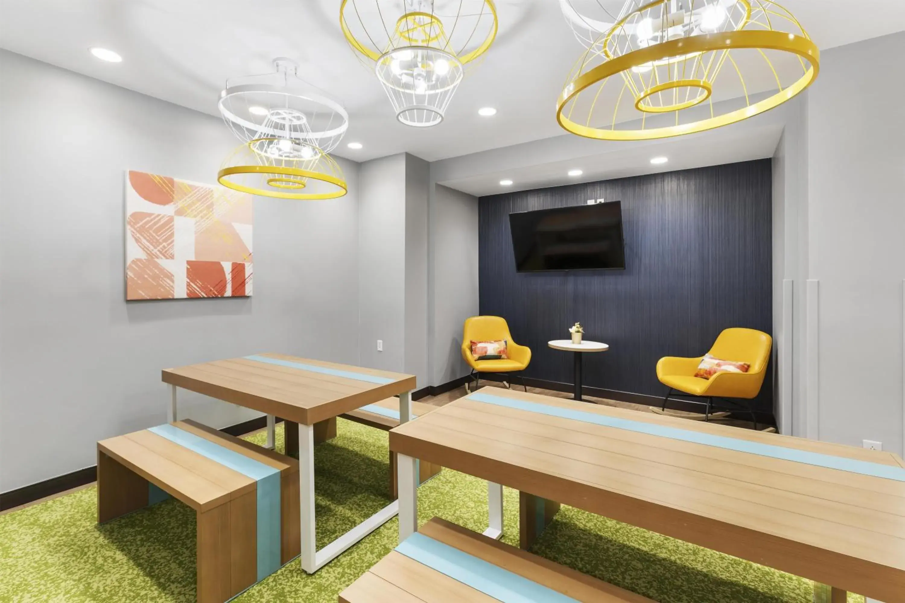 Lobby or reception in Spark by Hilton Abingdon I-81 near Fairgrounds Lobby or reception in Spark by Hilton Abingdon I-81 near Fairgrounds