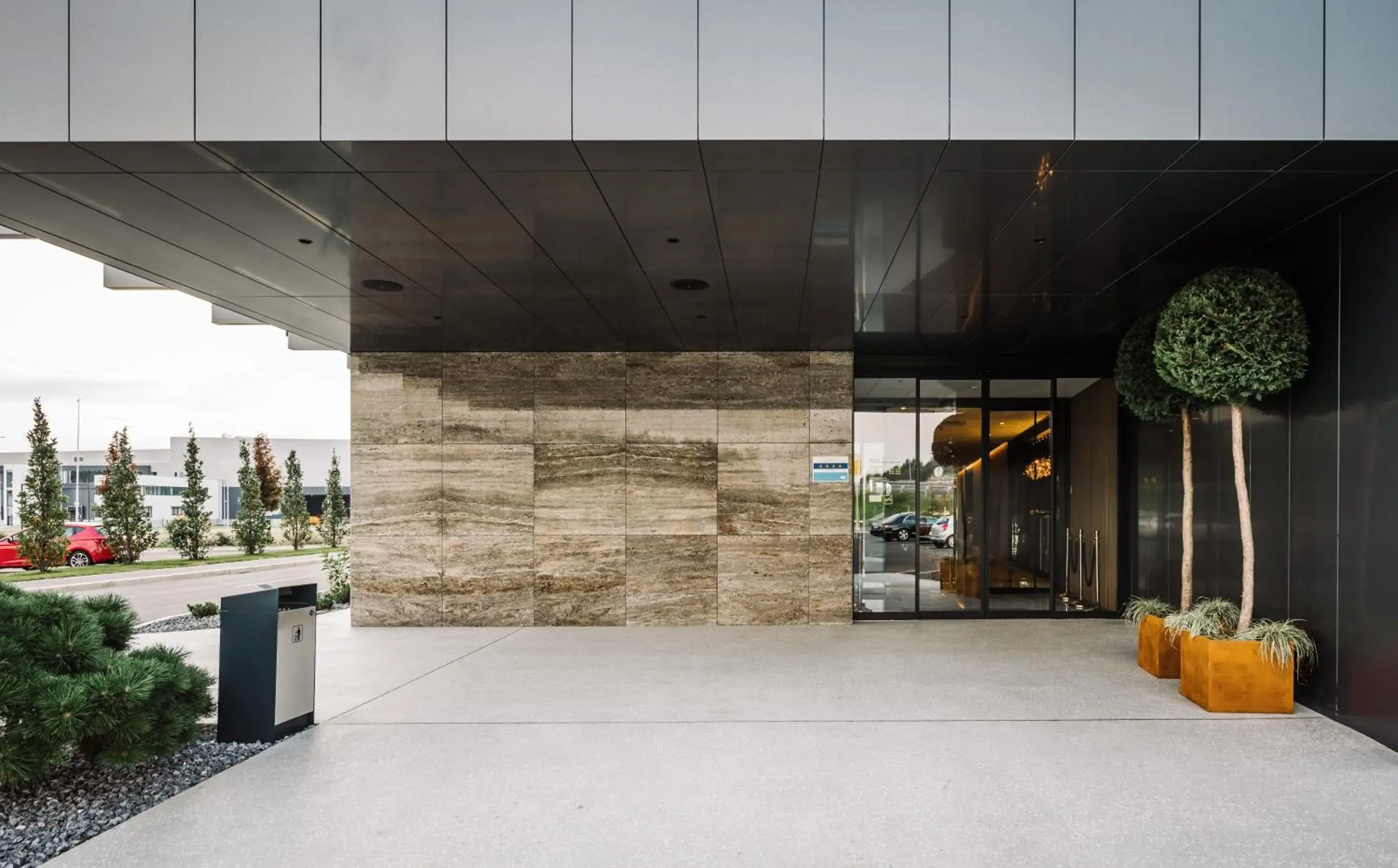 Facade/entrance in Hotel A plus Facade/entrance in Hotel A plus