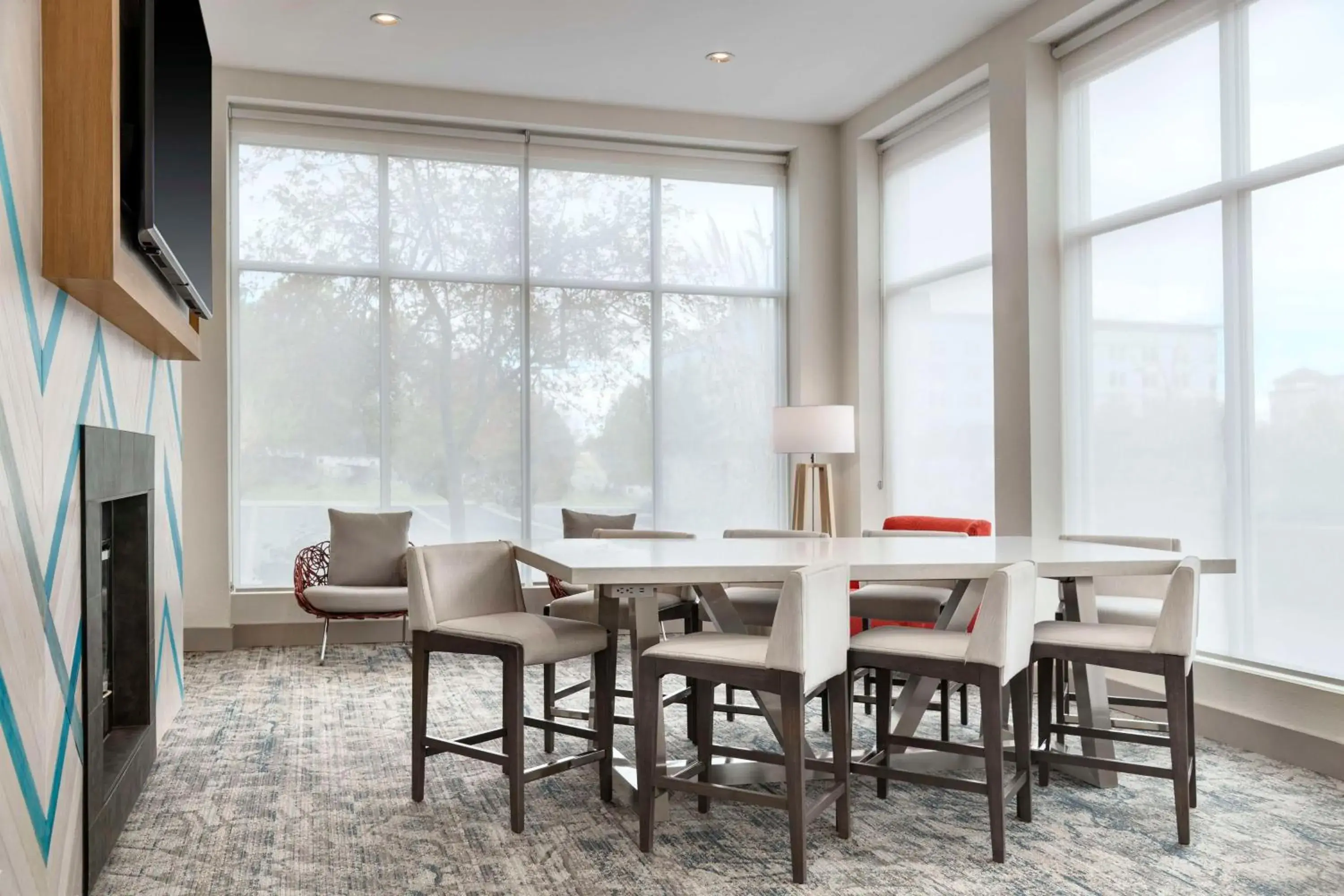 Lobby or reception in Hilton Garden Inn Denver Airport Lobby or reception in Hilton Garden Inn Denver Airport