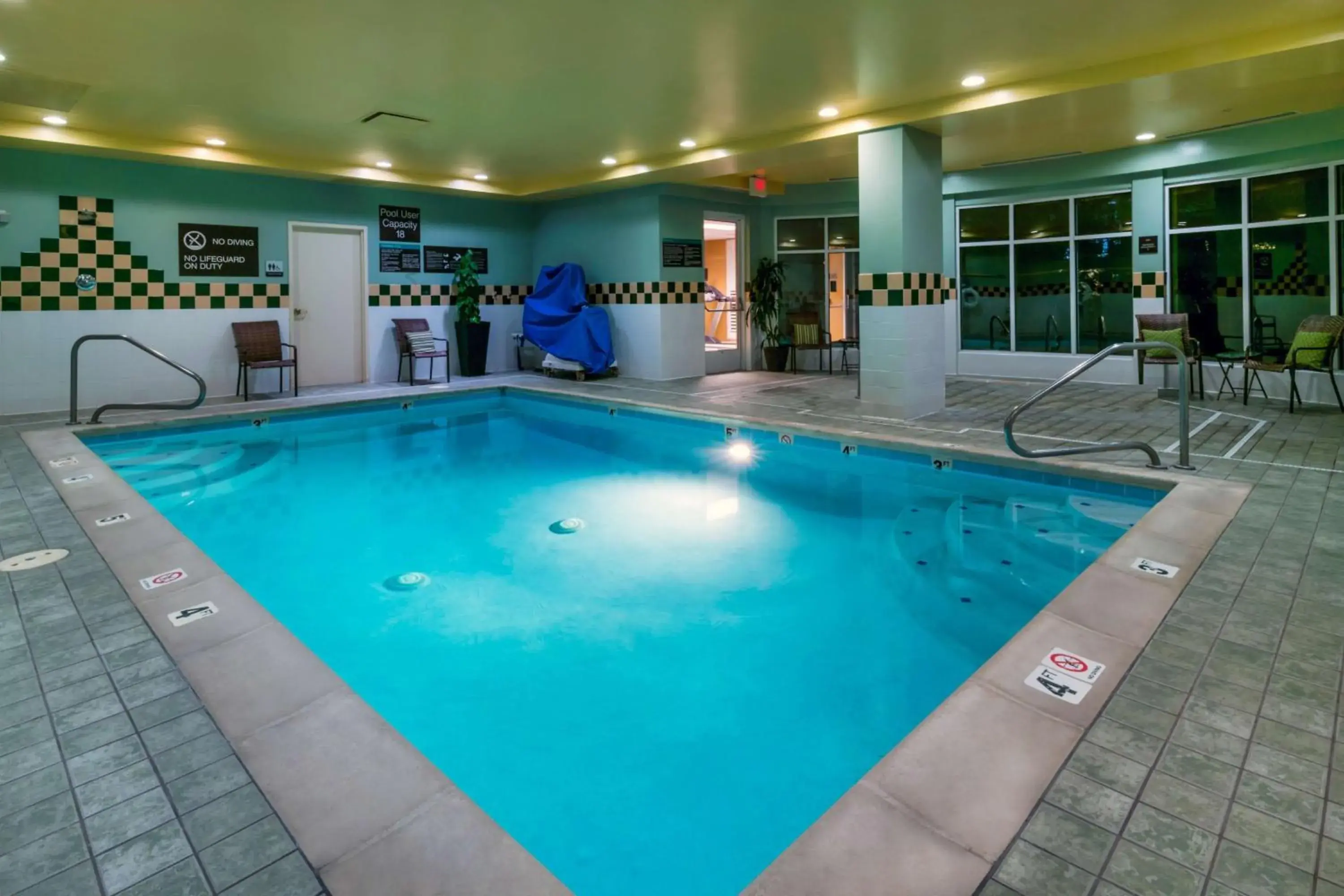 Pool view in Hilton Garden Inn Denver Airport Pool view in Hilton Garden Inn Denver Airport
