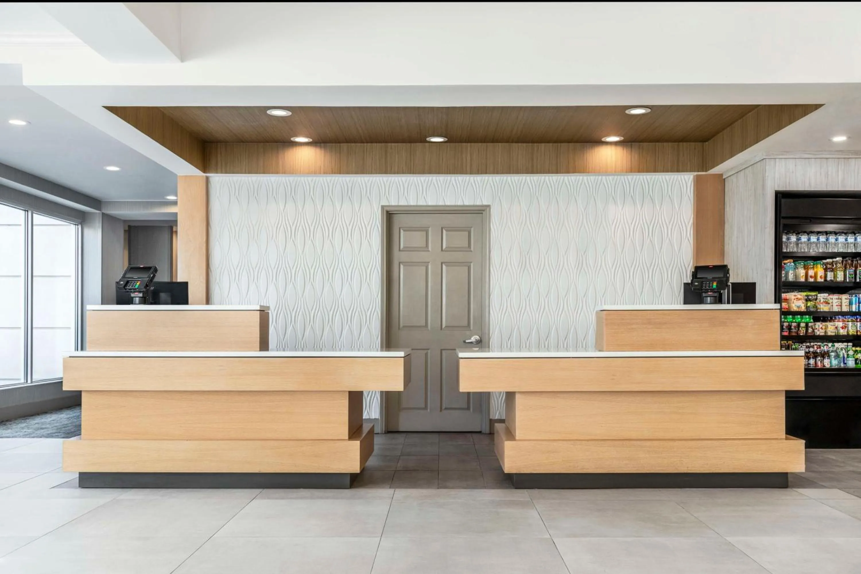 Lobby or reception in Hilton Garden Inn Denver Airport
