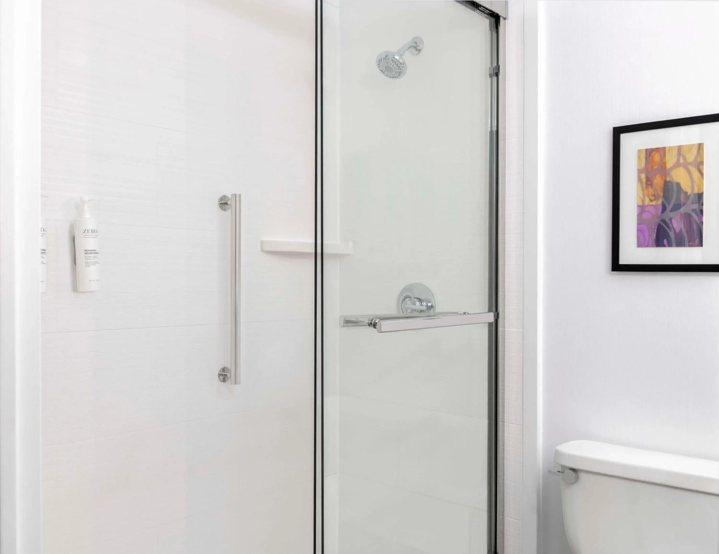 Bathroom in Hilton Garden Inn Denver Airport Bathroom in Hilton Garden Inn Denver Airport