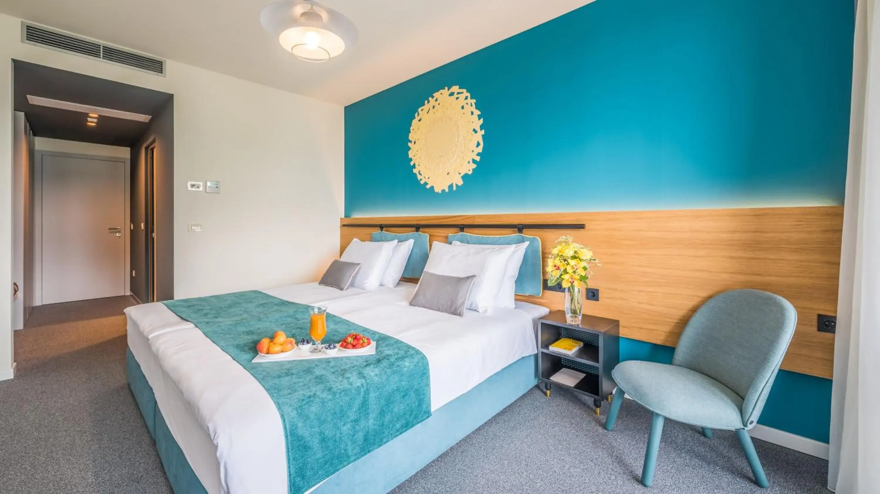 Superior Double or Twin Room with Terrace in Hotel Nestos Superior Double or Twin Room with Terrace in Hotel Nestos