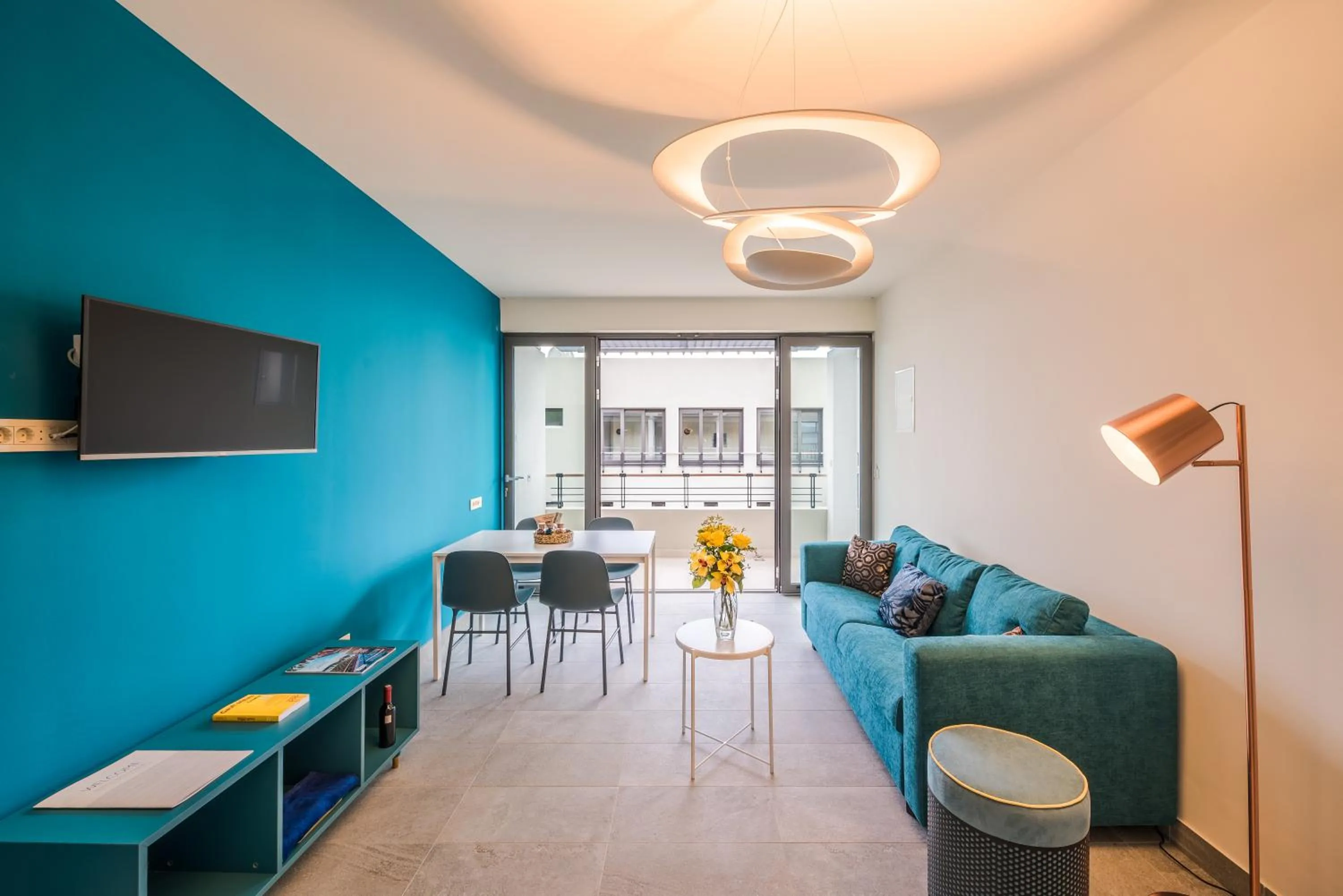 Seating area in Hotel Nestos