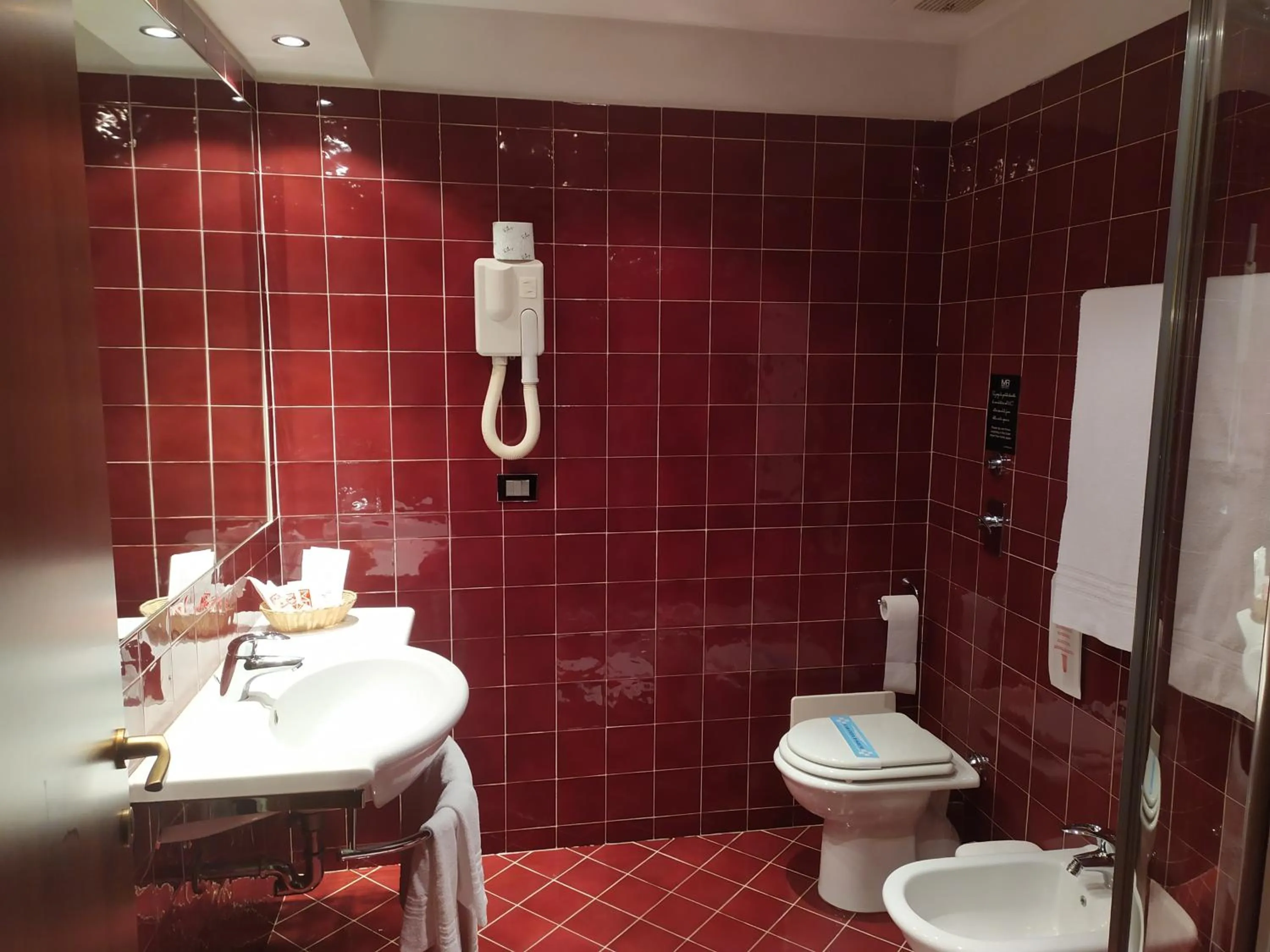 Bathroom in Motel Ranch