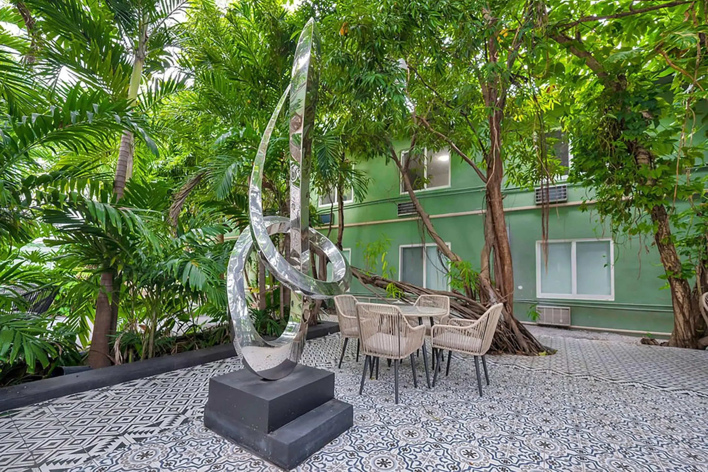 Inner courtyard view in Atrium Hotel, Trademark Collection by Wyndham Inner courtyard view in Atrium Hotel, Trademark Collection by Wyndham