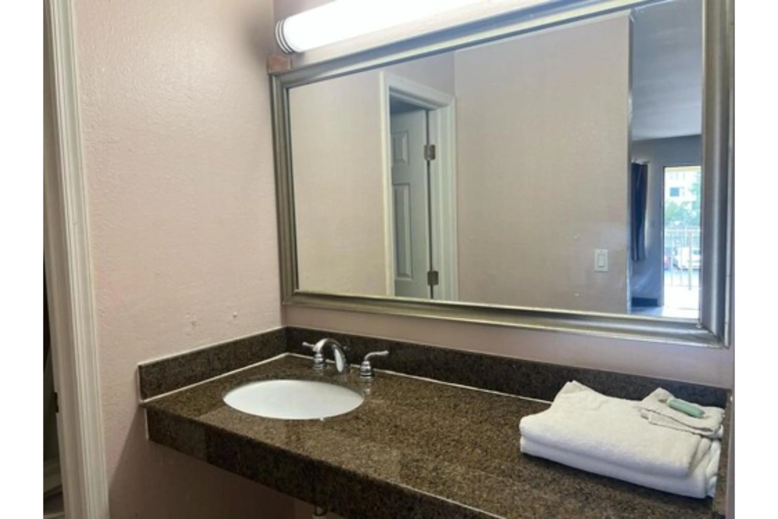 Bathroom in Capitol Inn by Belvilla Richmond Airport VA