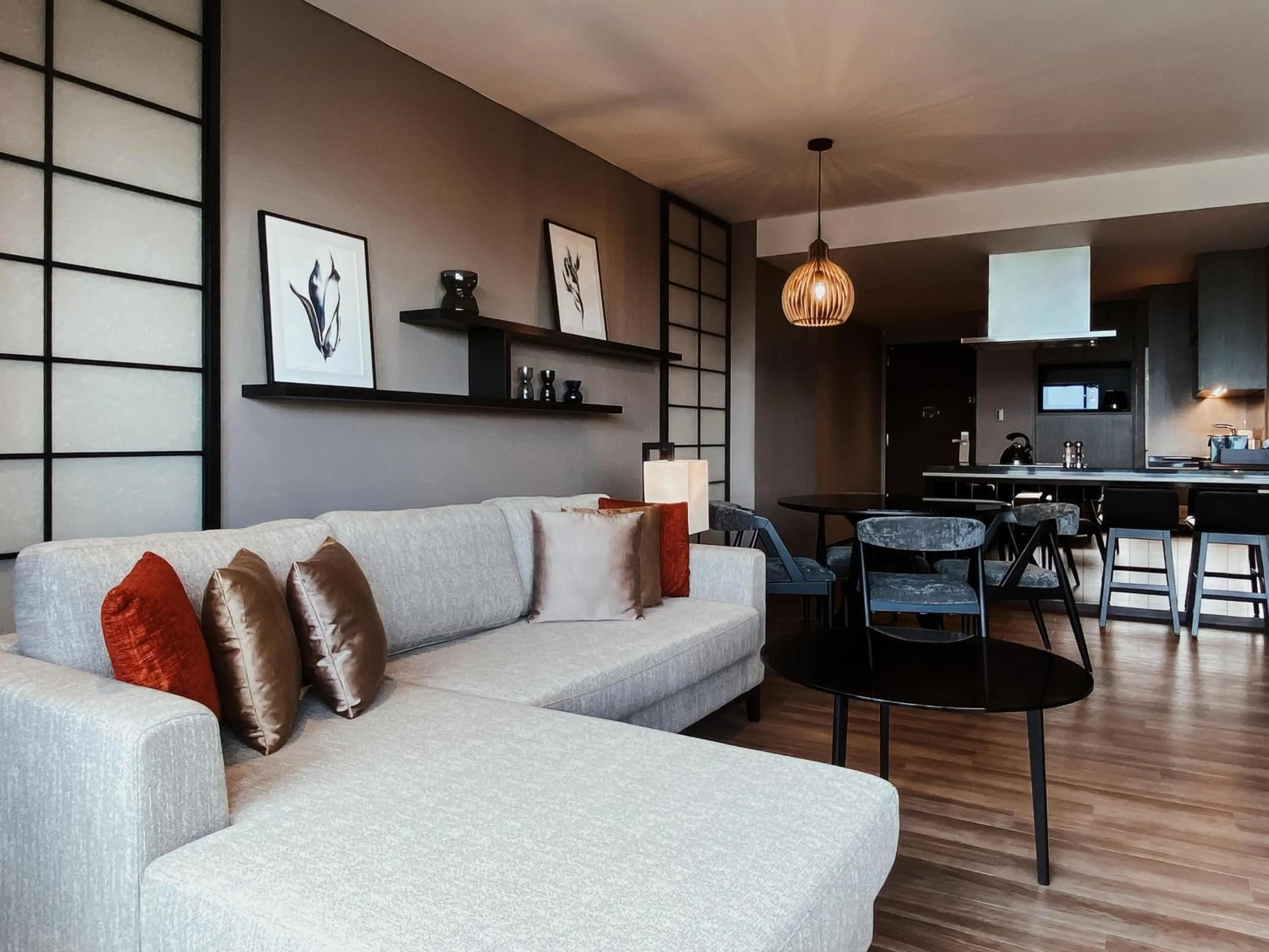 Living room in Hinode Hills Niseko Village