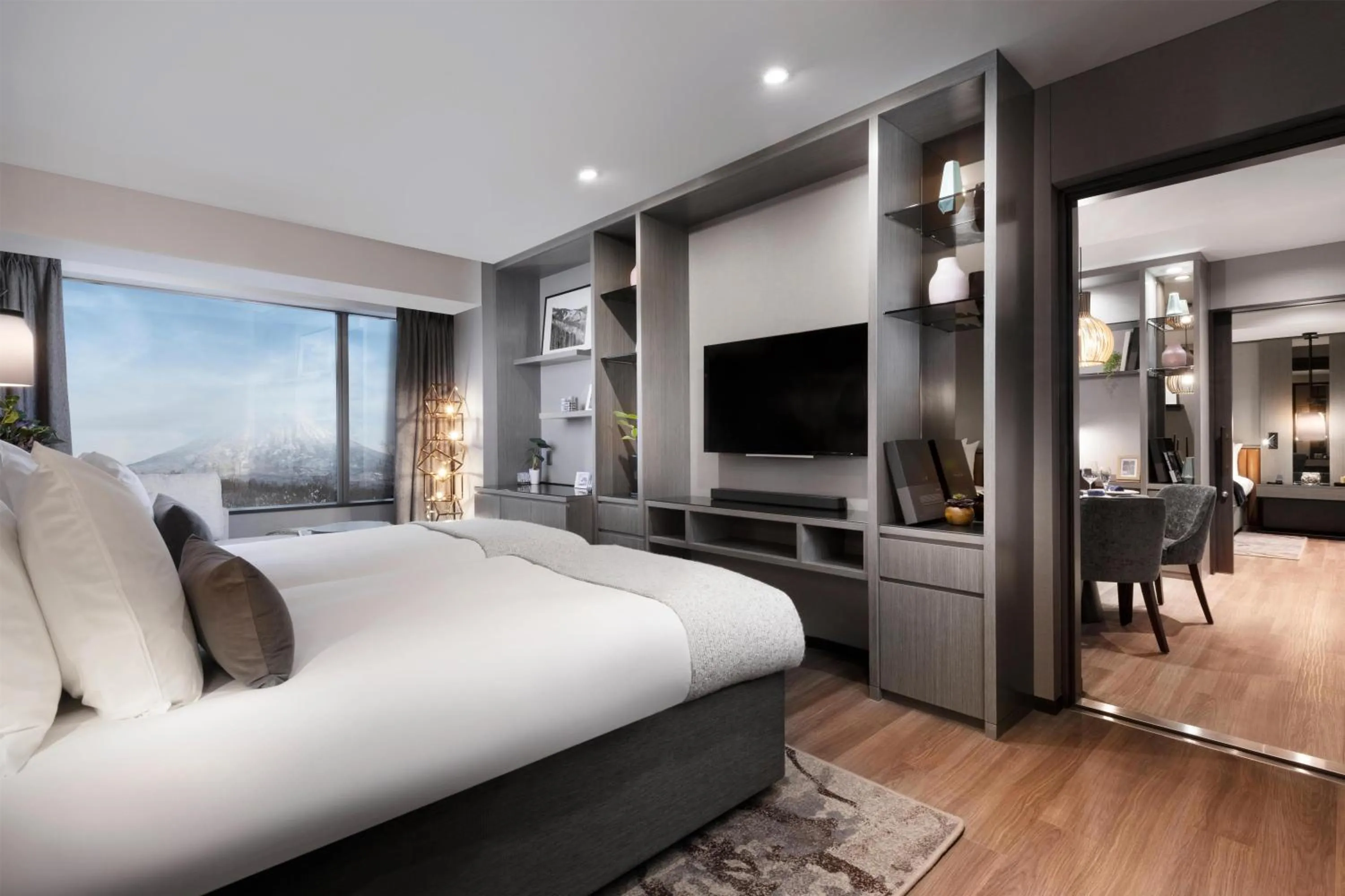 Bed in Hinode Hills Niseko Village