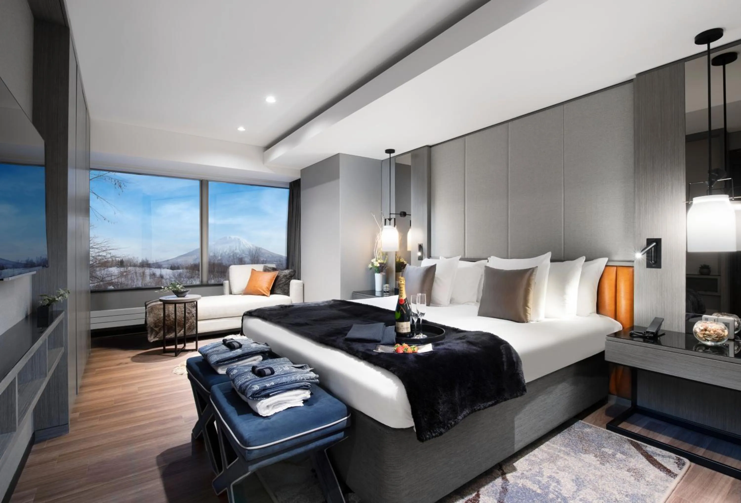 Bed in Hinode Hills Niseko Village