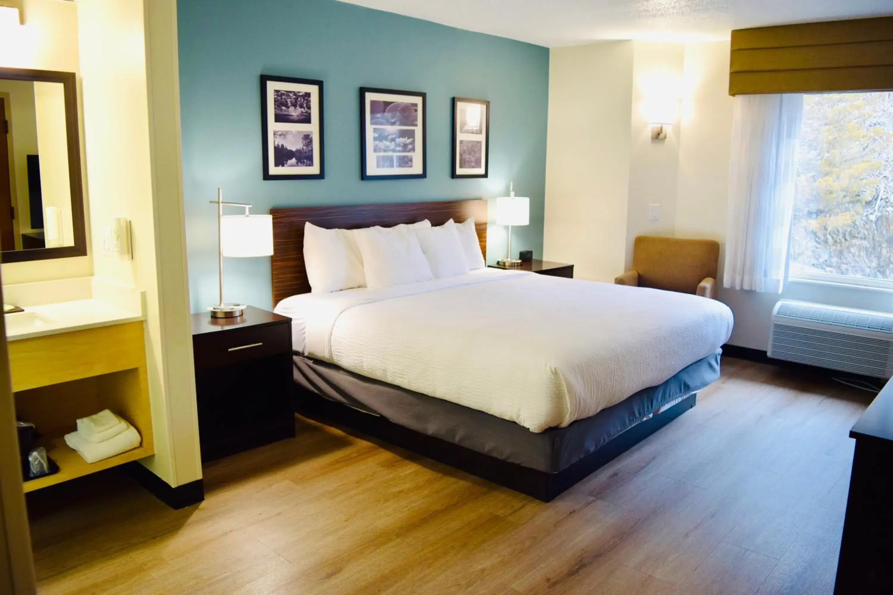 Bed in Sleep Inn Staunton Bed in Sleep Inn Staunton