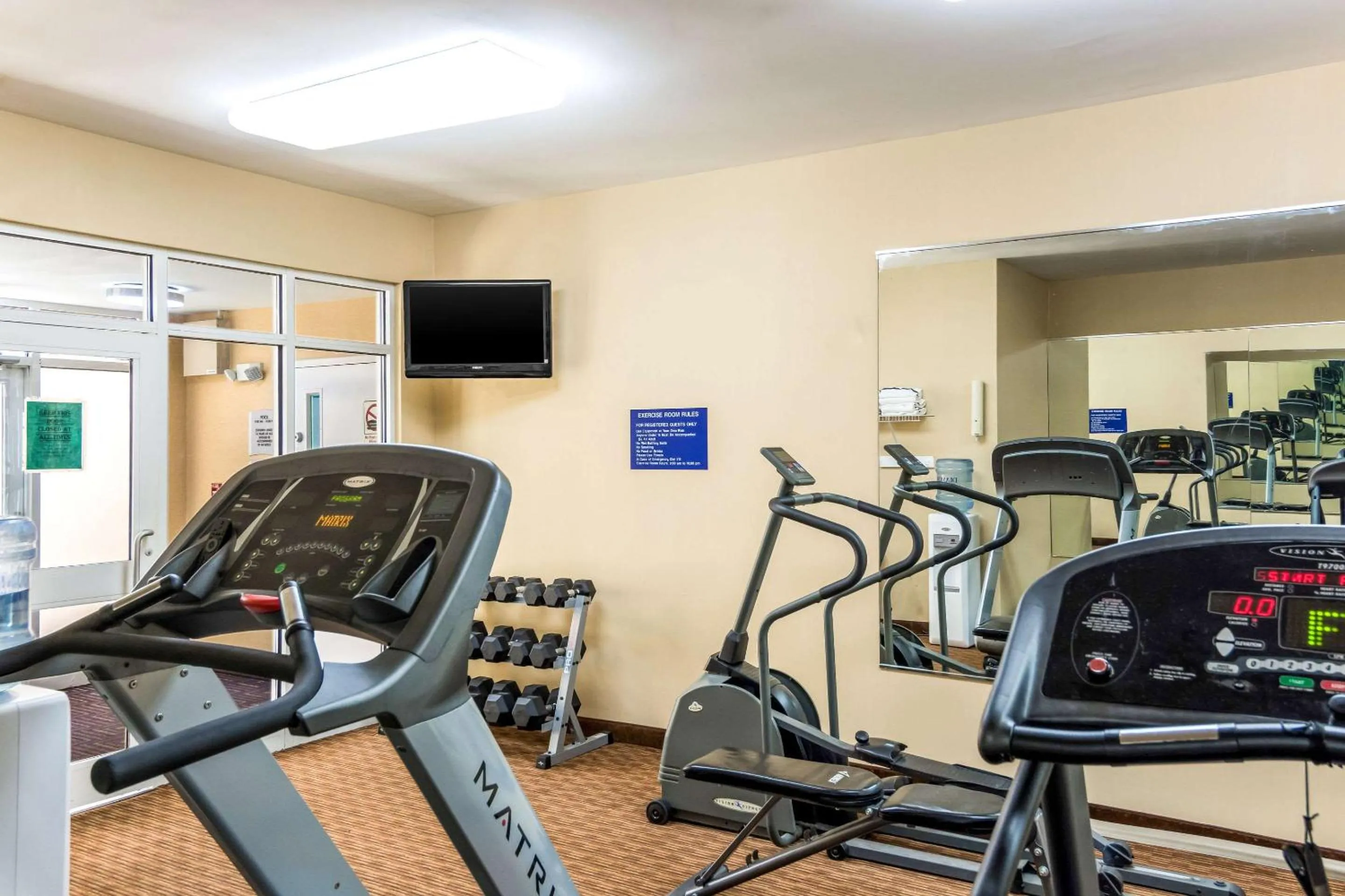 Fitness centre/facilities in Quality Inn Chester - South Richmond