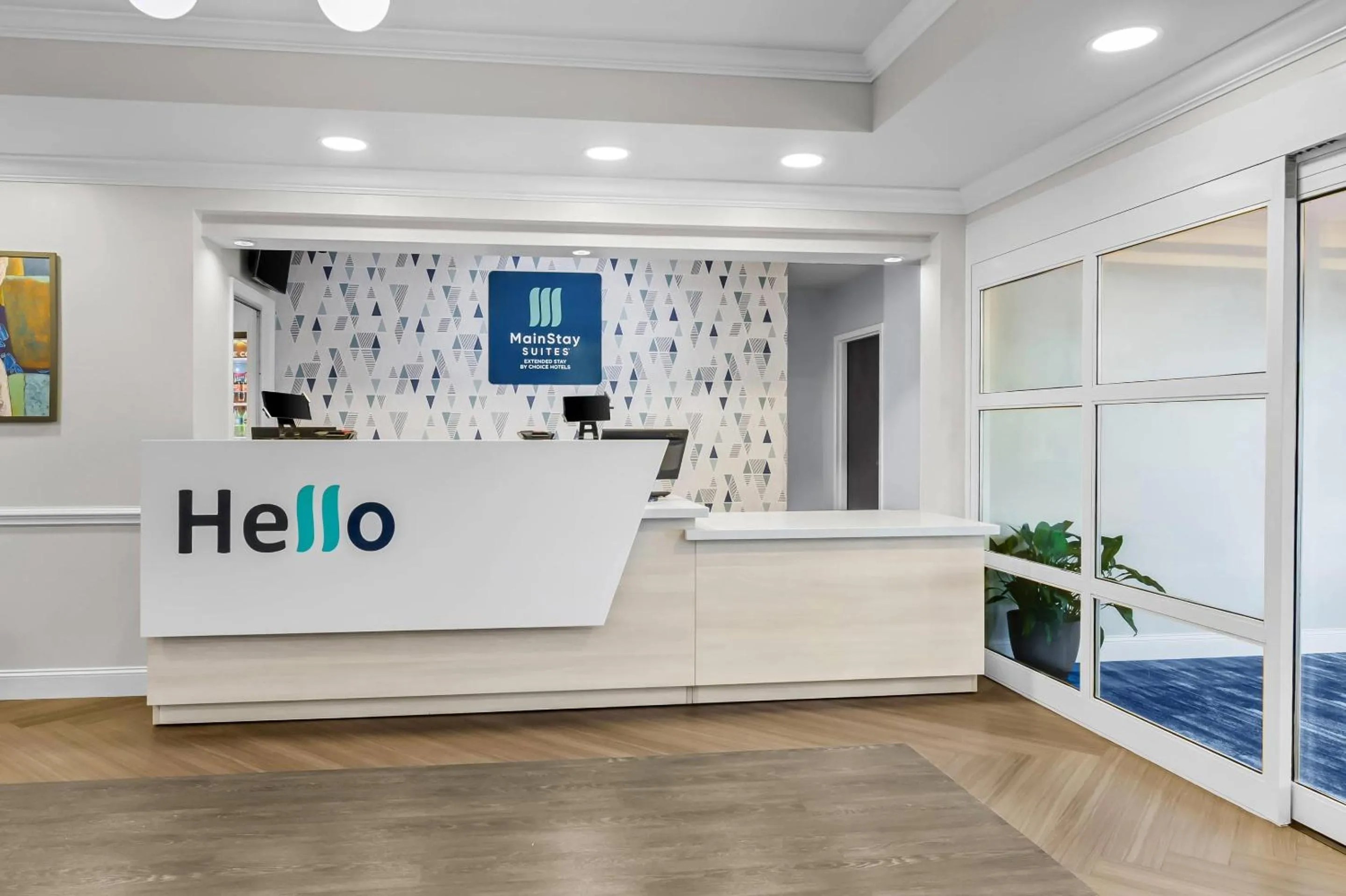 Lobby or reception in MainStay Suites Roanoke Airport