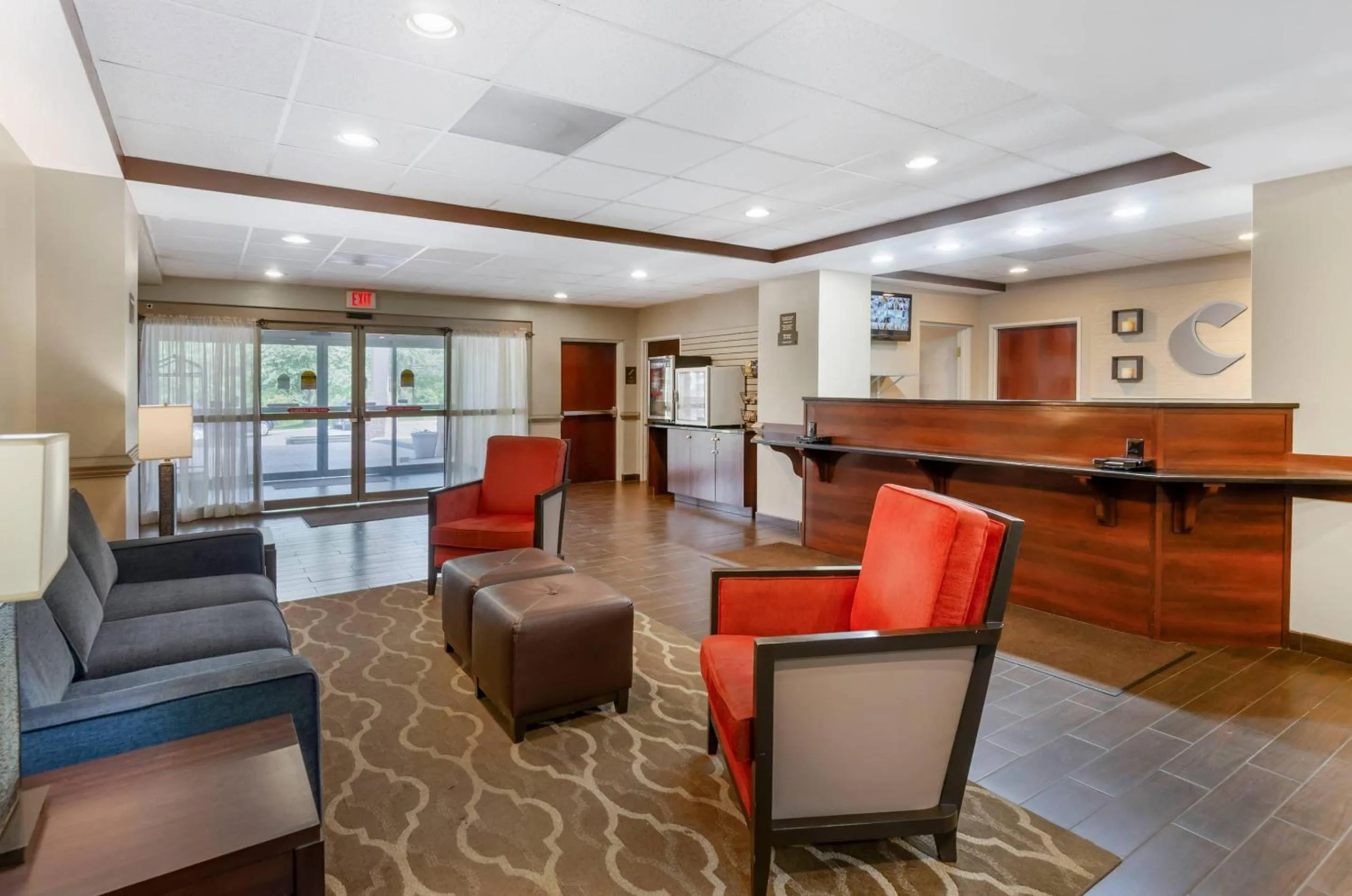 Lobby or reception in Comfort Inn & Suites Christiansburg I-81