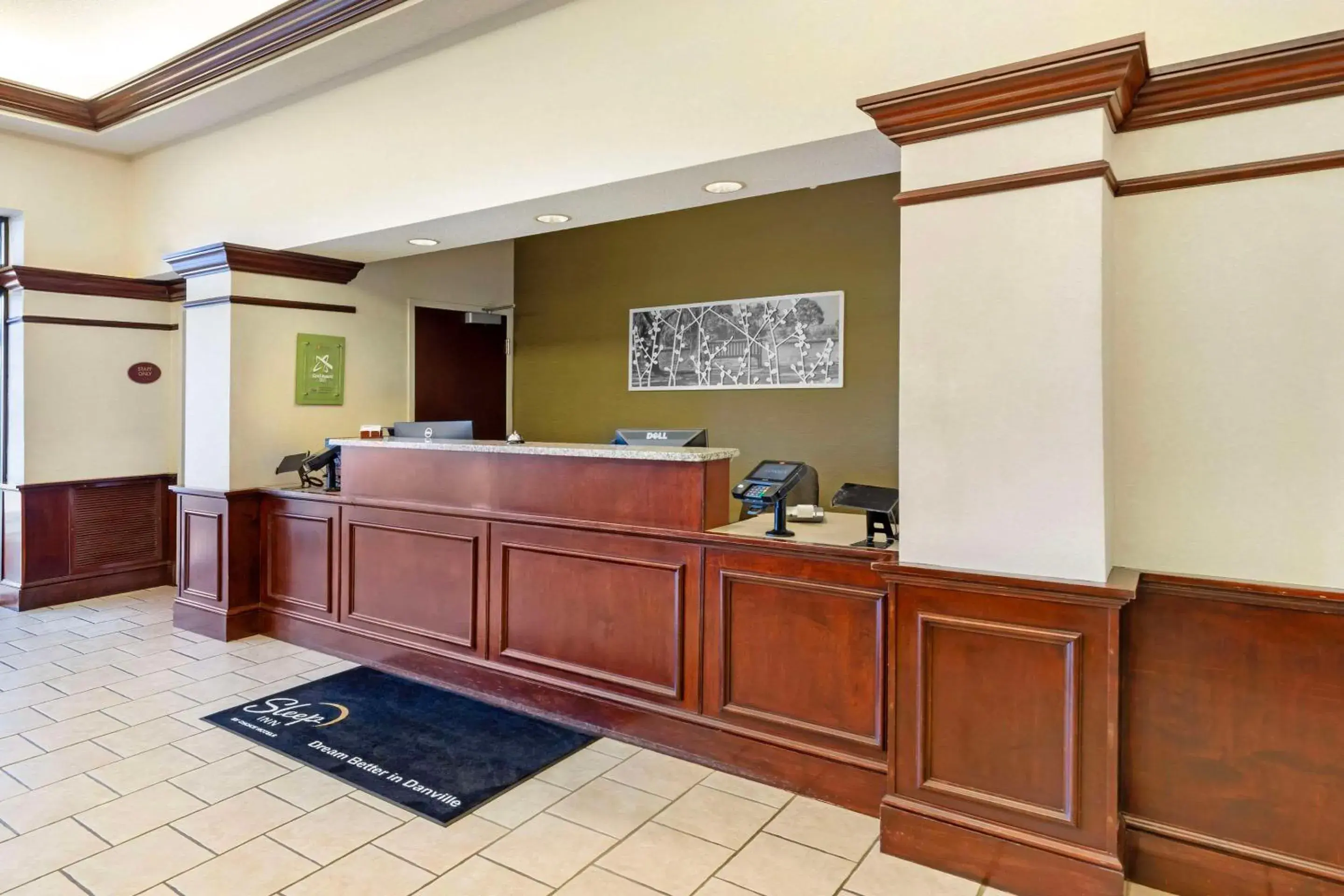 Lobby or reception in Sleep Inn & Suites Danville Hwy 58 Lobby or reception in Sleep Inn & Suites Danville Hwy 58