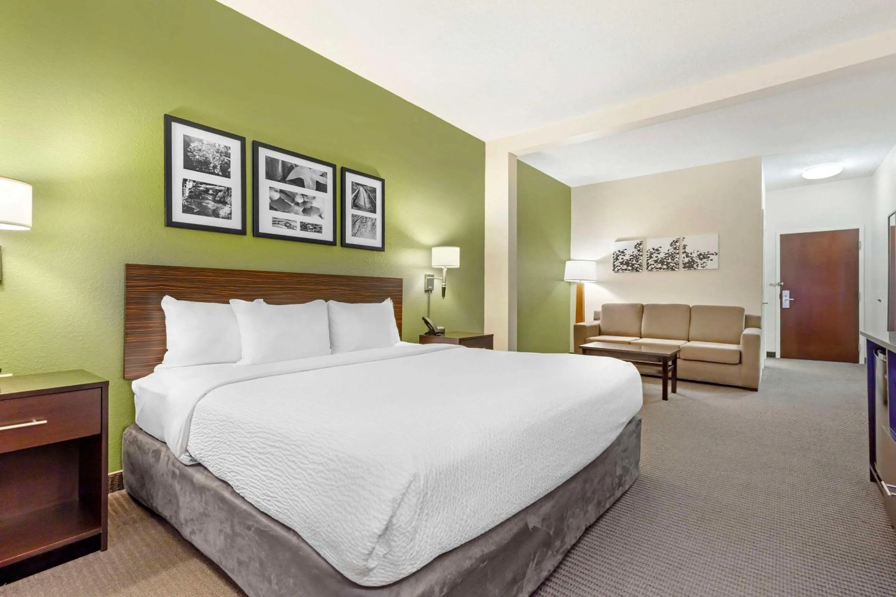 Bedroom, Bed in Sleep Inn & Suites Danville Hwy 58