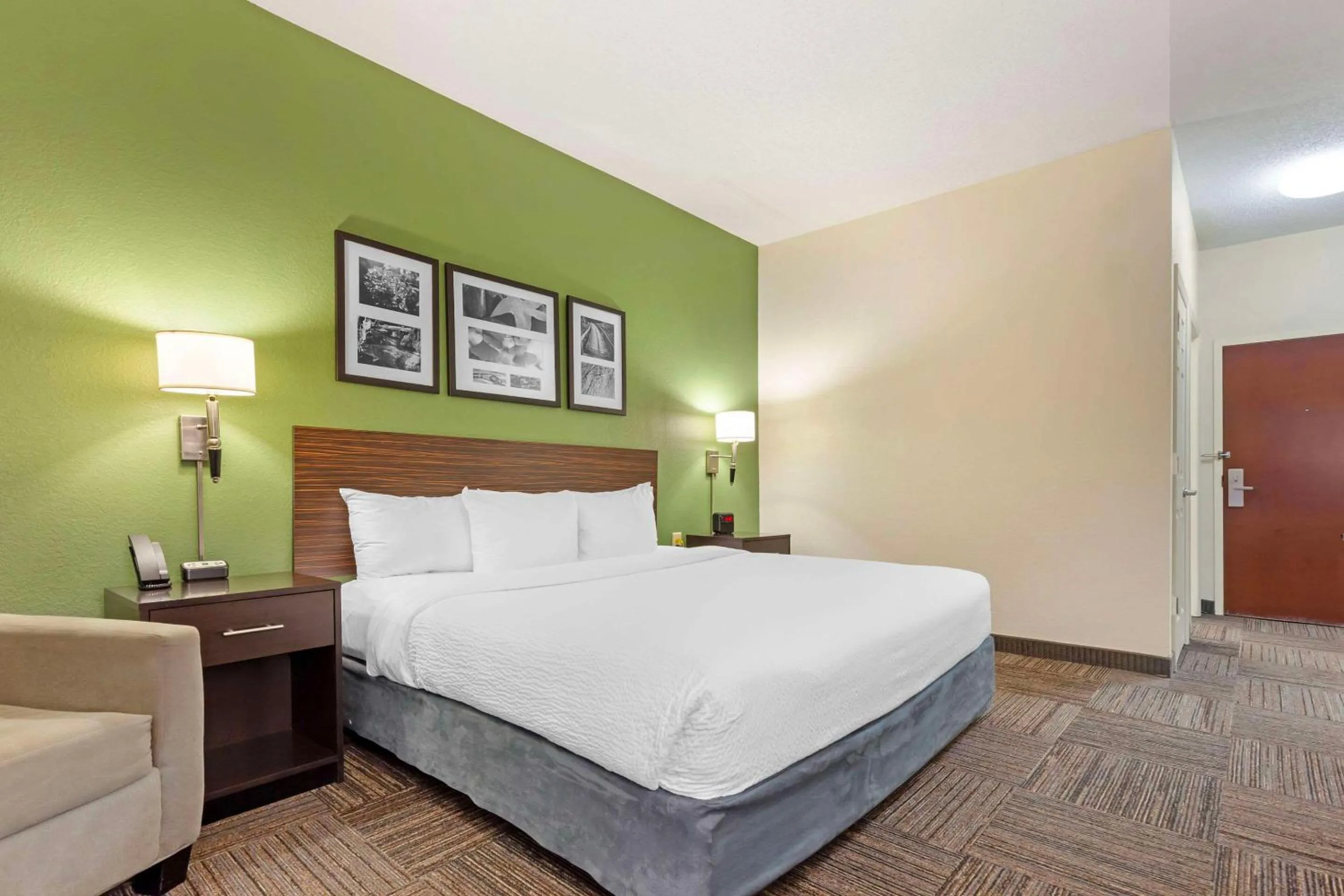 Bedroom, Bed in Sleep Inn & Suites Danville Hwy 58