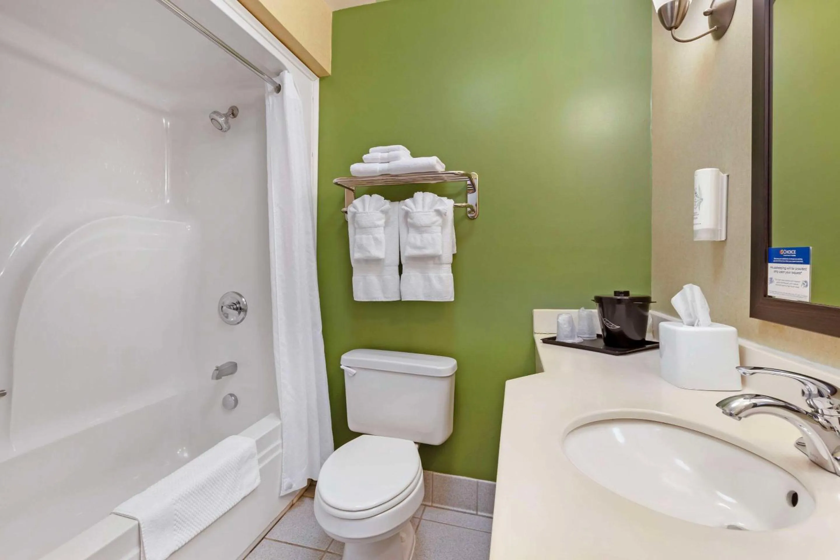 Bedroom in Sleep Inn & Suites Danville Hwy 58