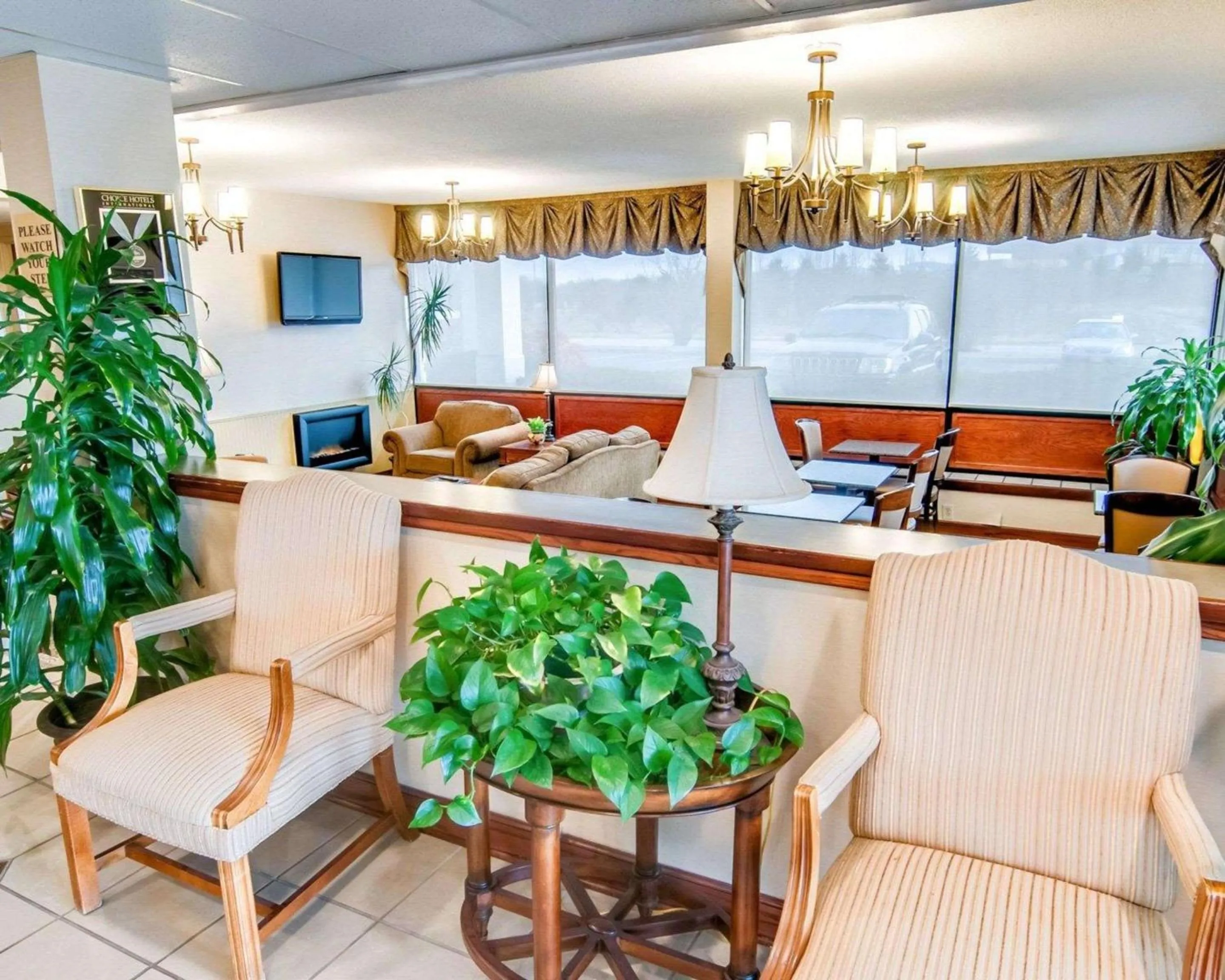 Lobby or reception in Quality Inn Christiansburg - Blacksburg