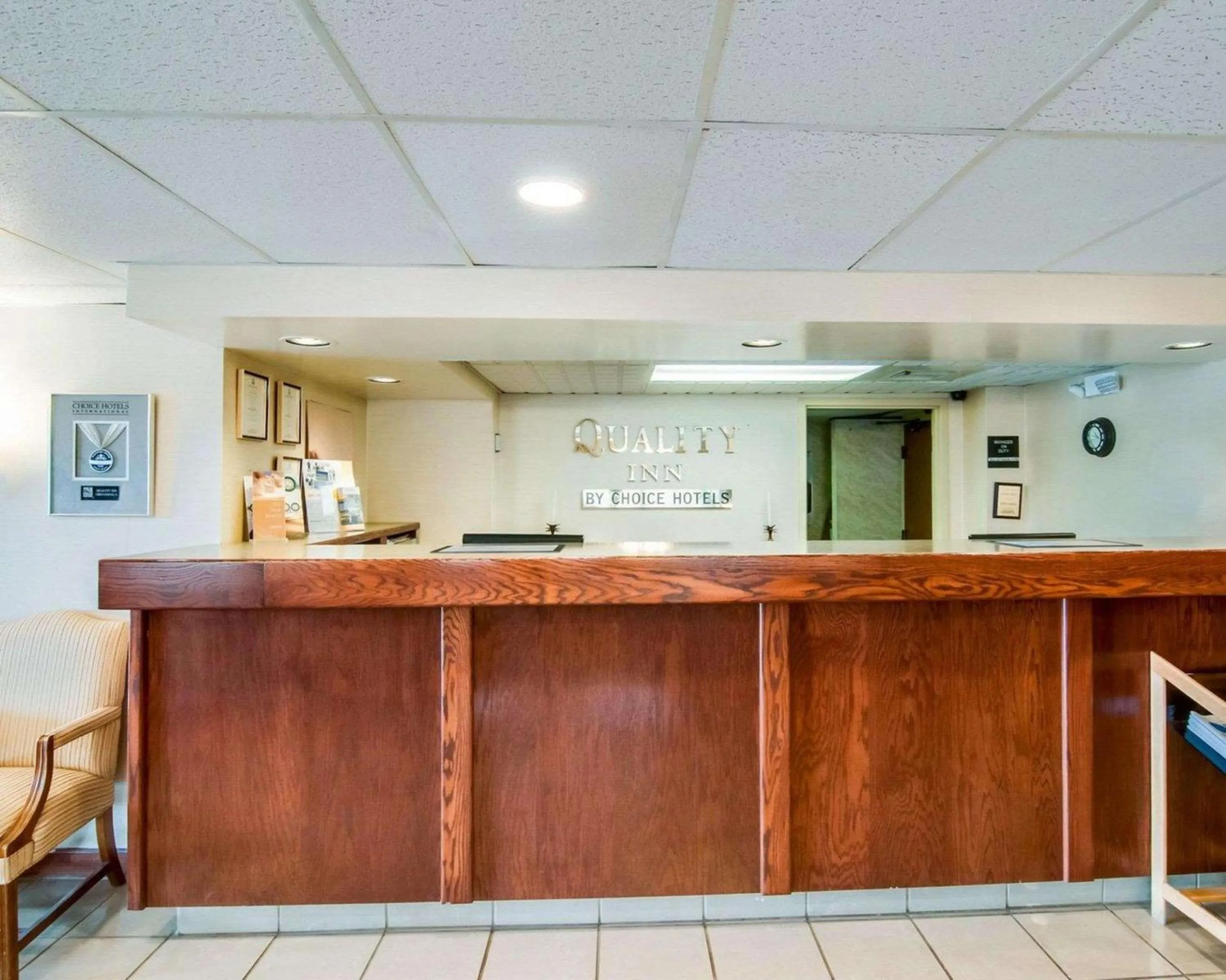 Lobby or reception in Quality Inn Christiansburg - Blacksburg