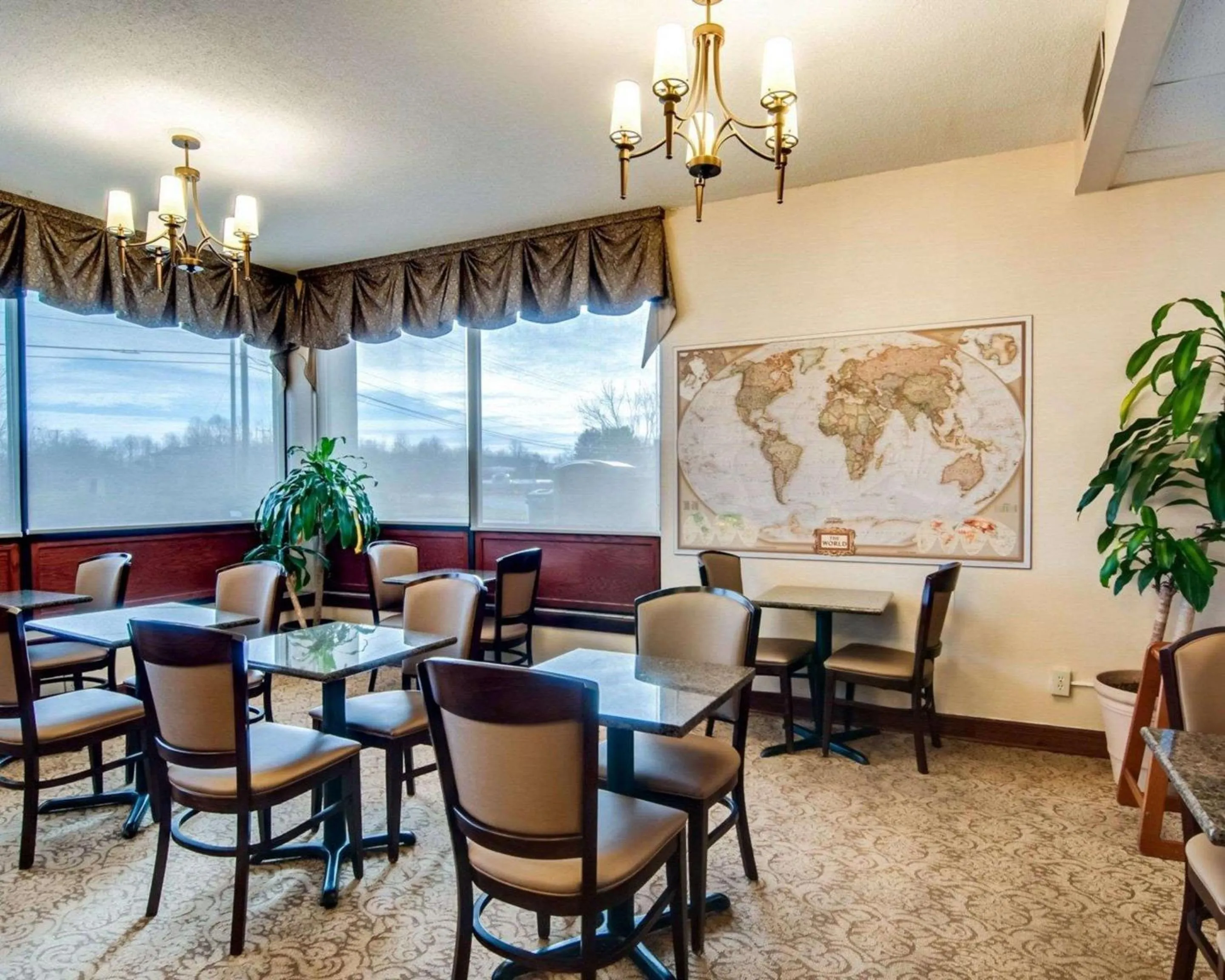 Restaurant/places to eat in Quality Inn Christiansburg - Blacksburg
