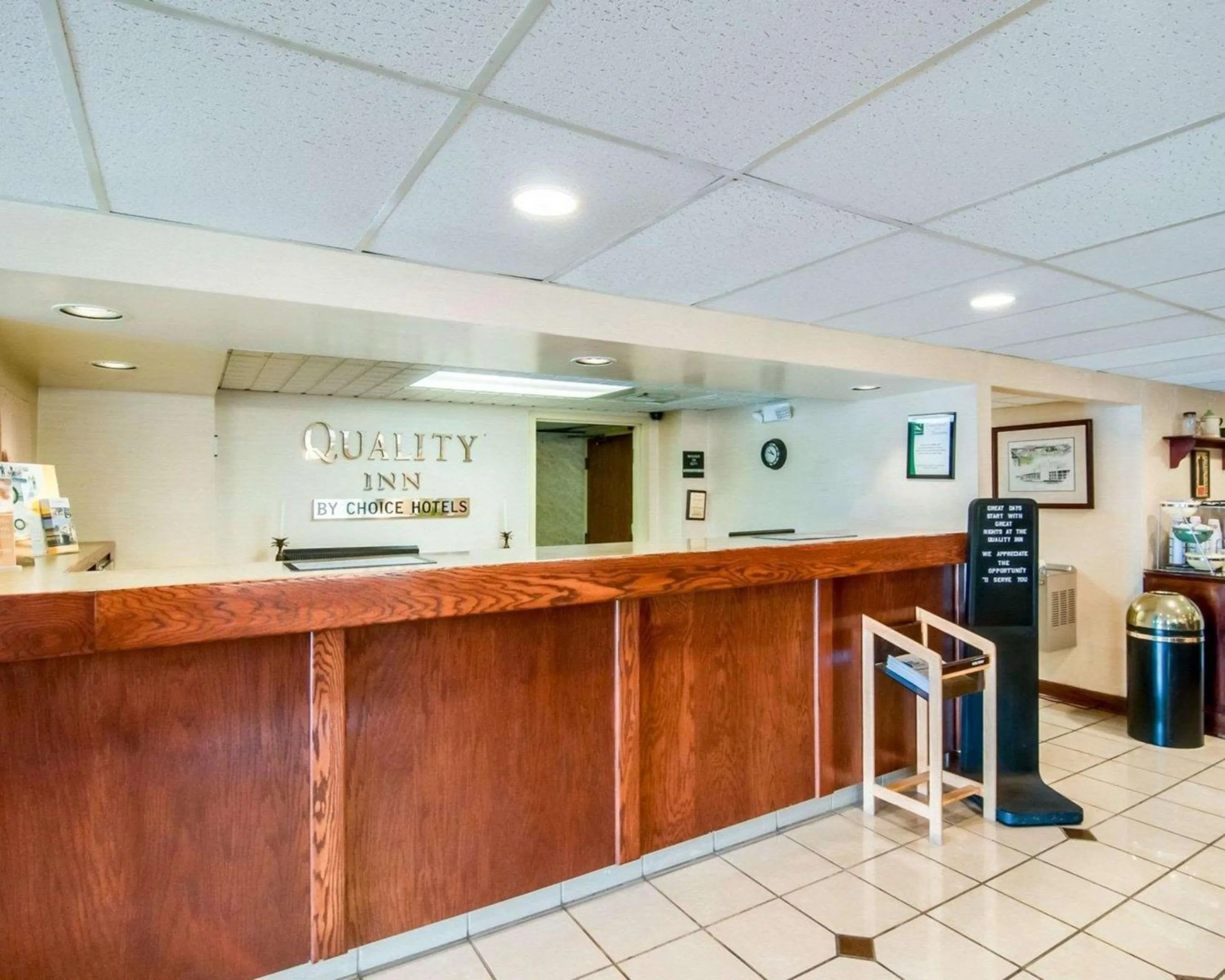 Lobby or reception in Quality Inn Christiansburg - Blacksburg