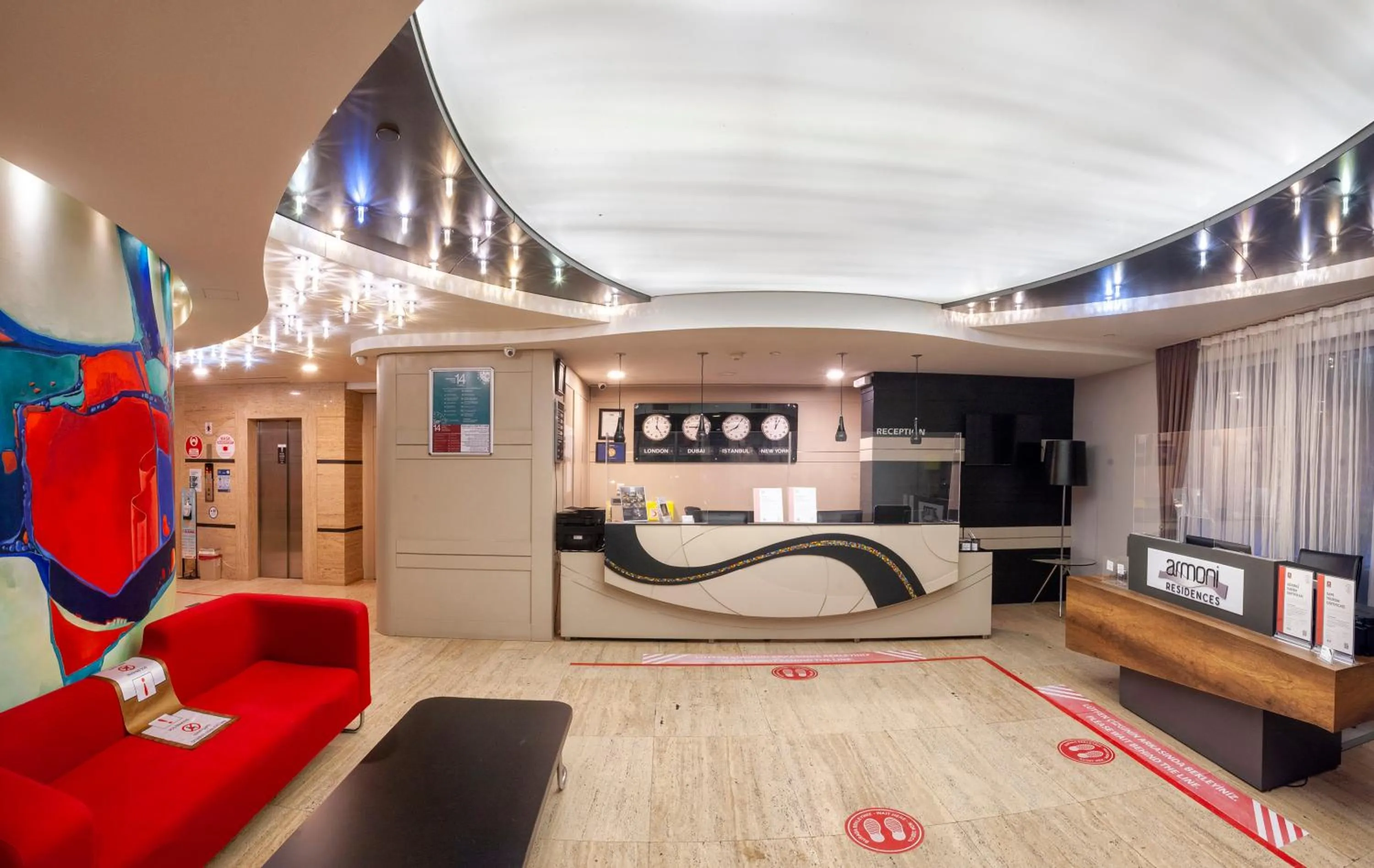 Lobby or reception in Armoni Residence & Hotel